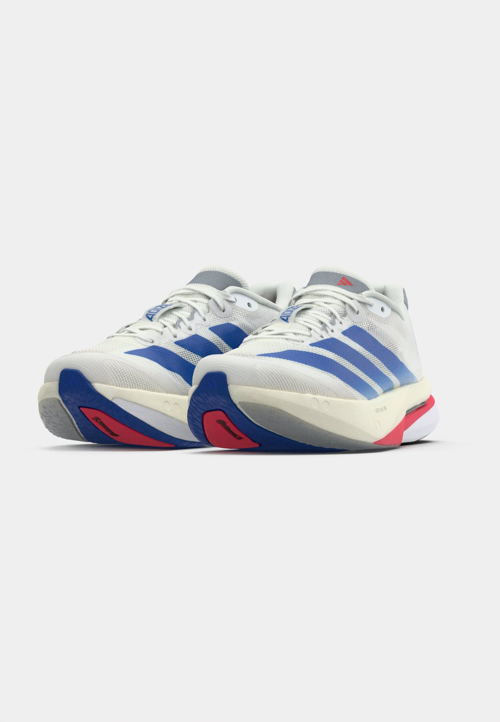 ADIZERO BOSTON 13 M - Yol koşu ayakkabısı - beyaz/parlament mavisi/açık gümüş rengi