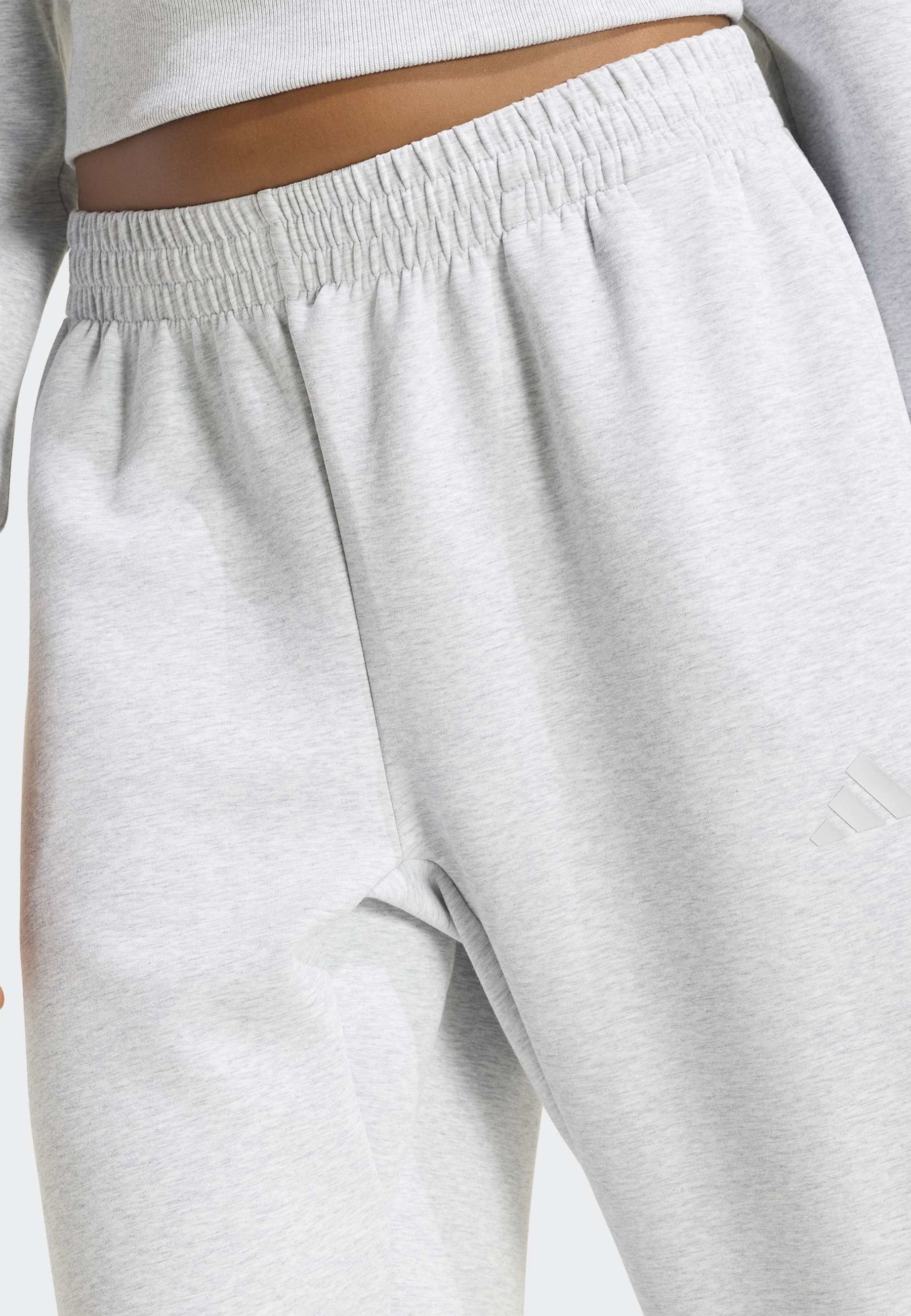 SOFT LUX PANTS - Tracksuit bottoms - light grey heather