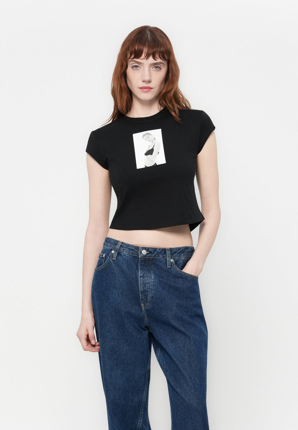 TEE-SHIRT CLASSIQUE KATE UNISEXE - T-shirt imprimé - black