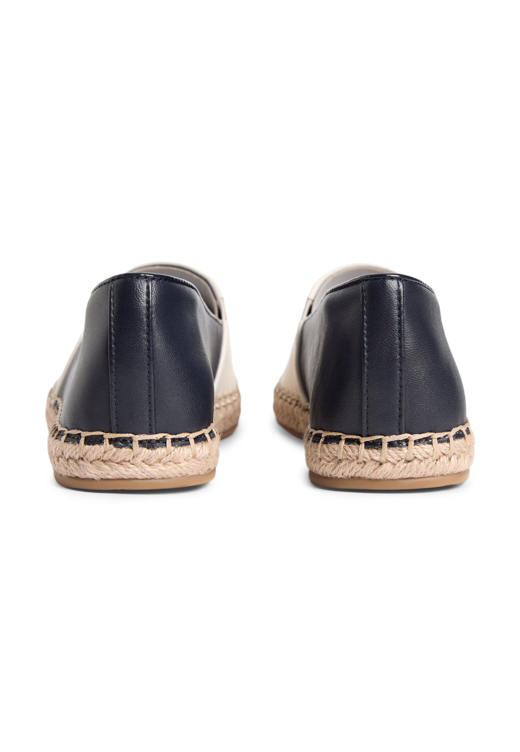 TH MONOGRAM LEATHER ESPADRILLES - Espadrilles