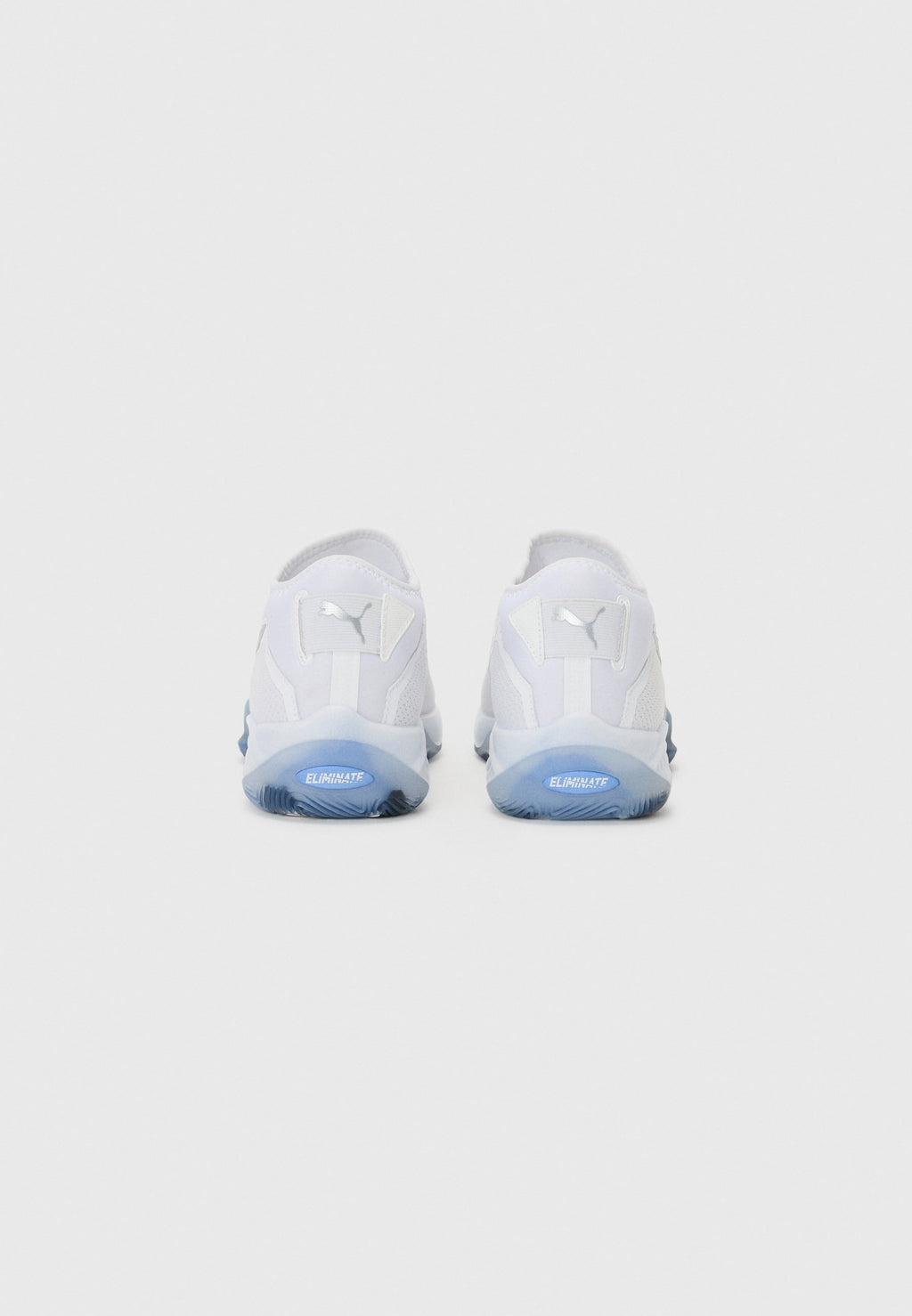 ELIMINATE NITRO UNISEX - Handball shoes - white/silver-coloured