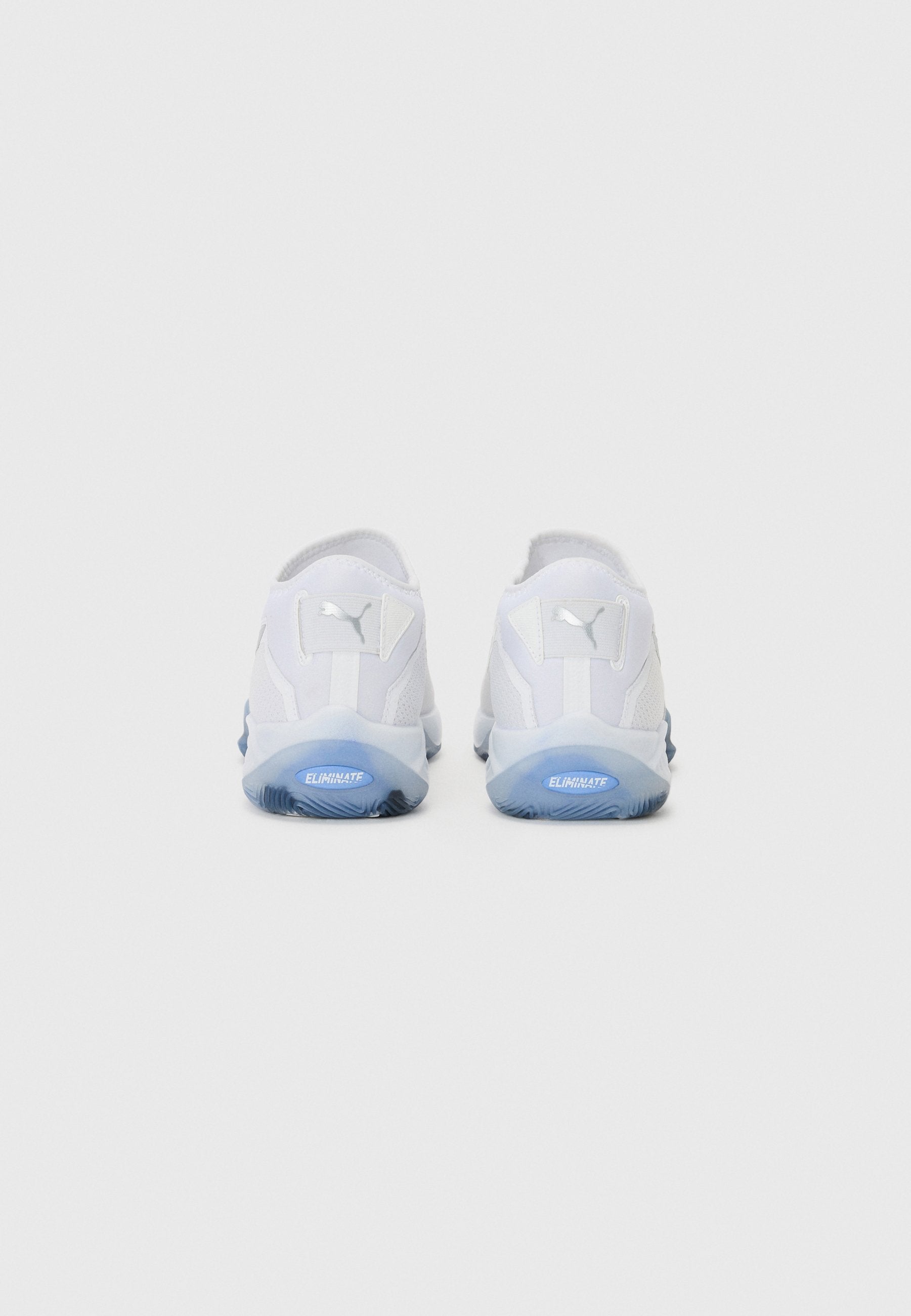 ELIMINATE NITRO UNISEX - Handball shoes - white/silver-coloured