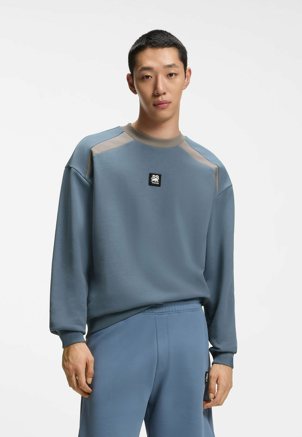 HUGO DAVALIO_RB - Sweatshirt - dark grey six