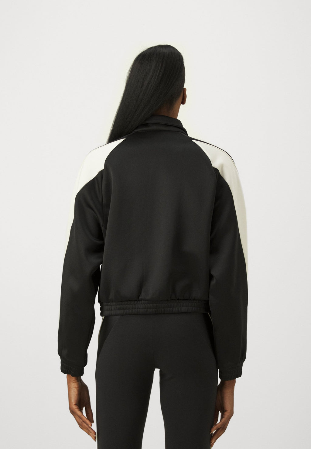 W STADIUM TT - Training jacket - black/off white