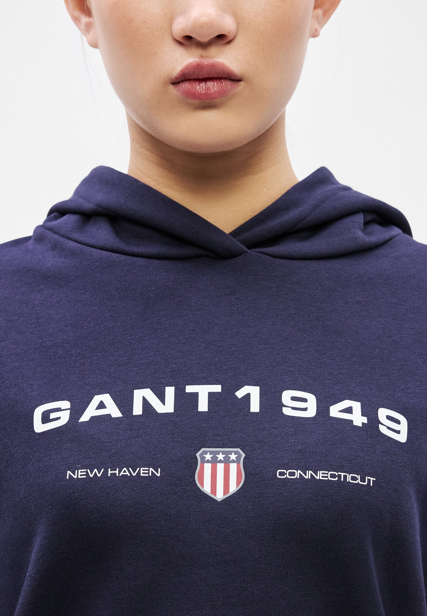 GRAPHIC HOODIE - Hoodie - evening blue