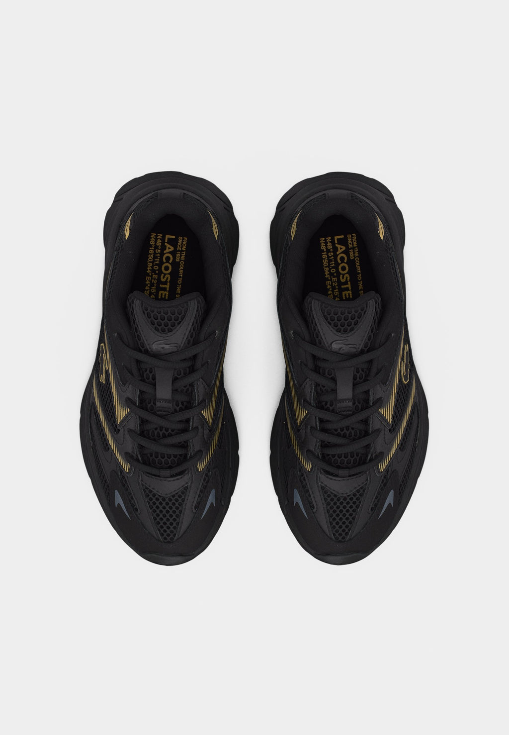 أحذية رياضية JUNIOR L003 NEO SHOT LACES UNISEX - أحذية رياضية - سوداء/ملونة بالذهب