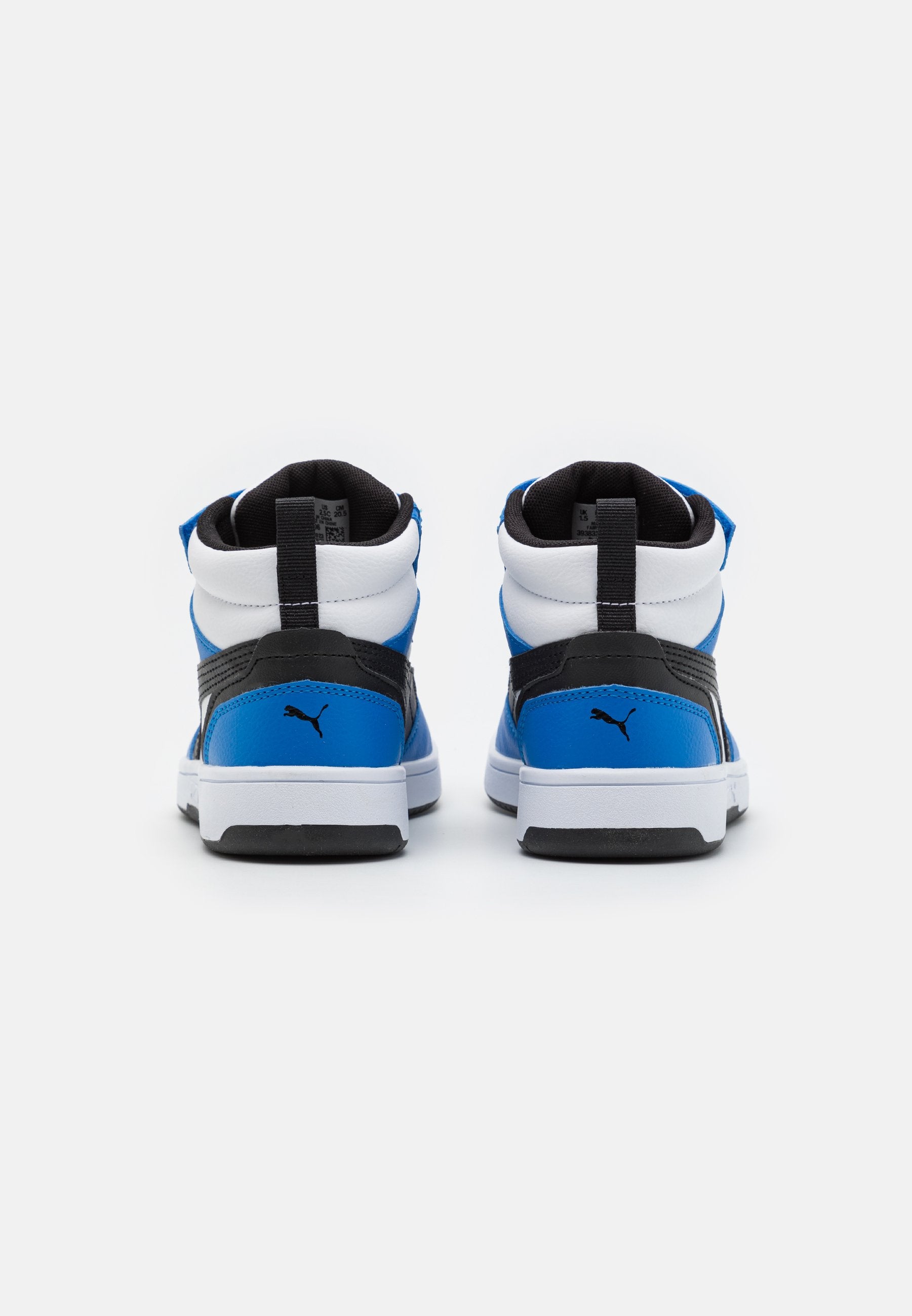 REBOUND V6 MID UNISEX - High-top trainers - white/black/racing blue