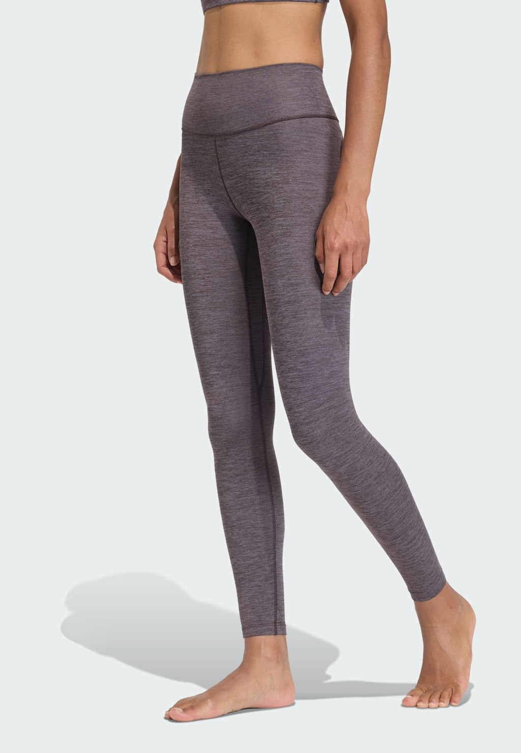 ADIDAS ALL ME 7/8 LEGGINGS - Leggings - aurora coffee mel