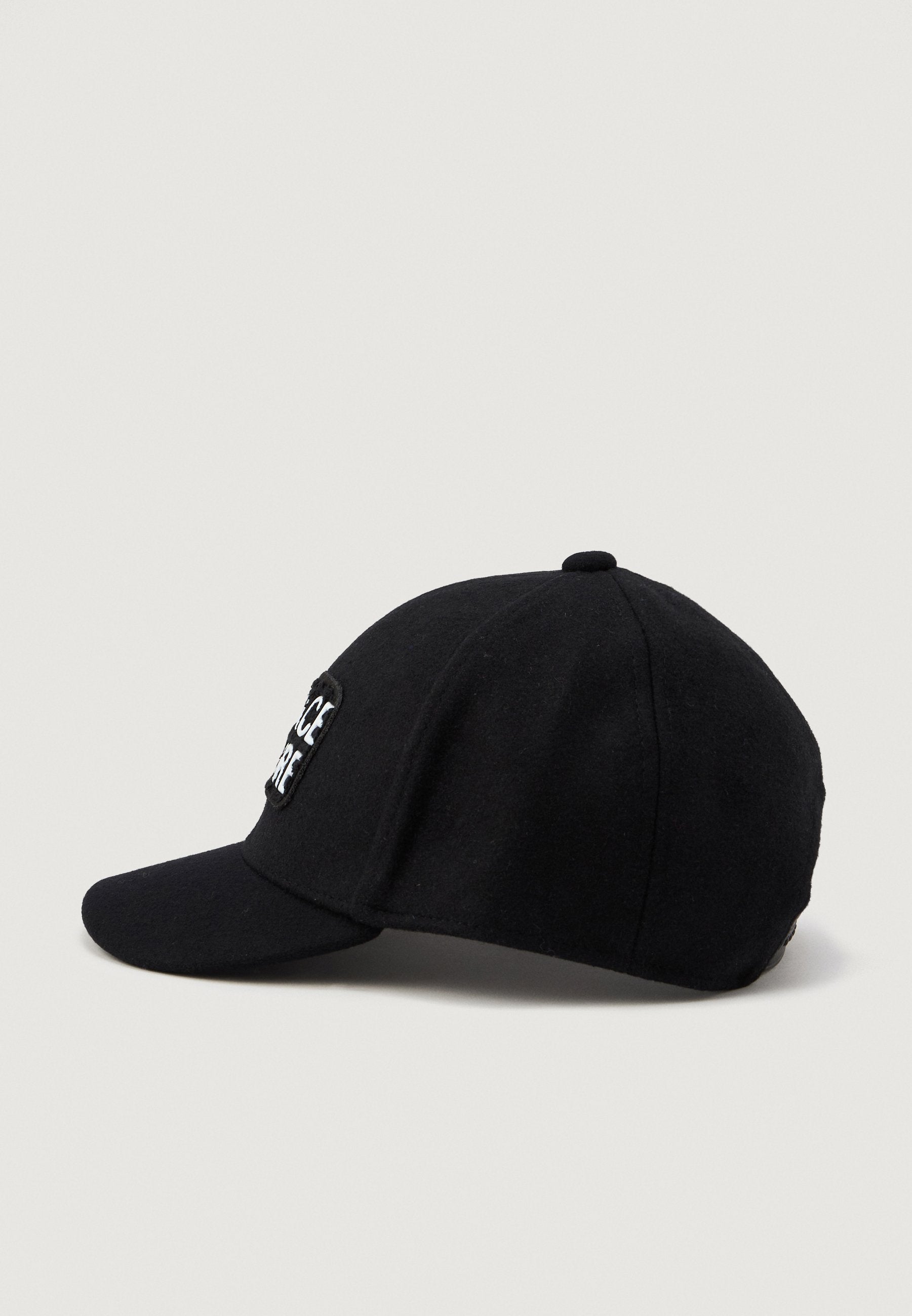 BASEBALL CUT IN THE MIDDLE UNISEX - Cap - black