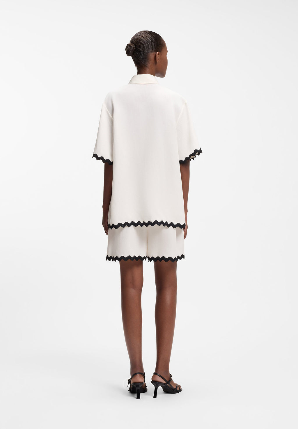 CAMULE-1 - Button-down blouse - open white