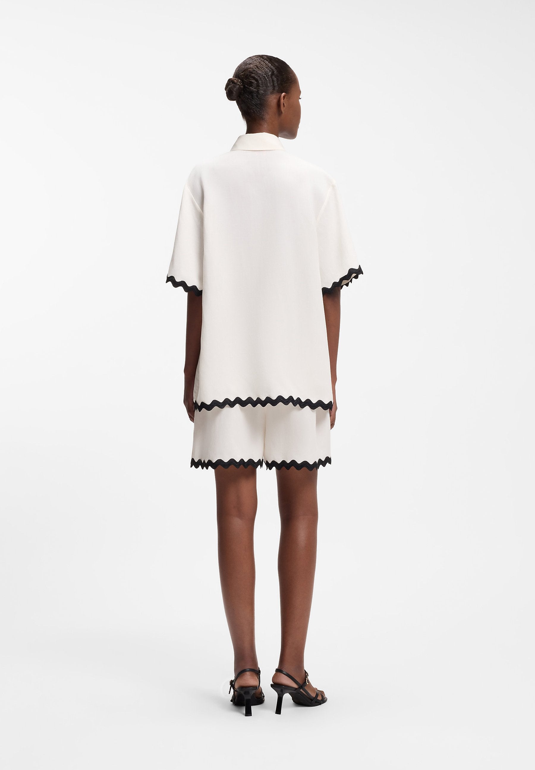 CAMULE-1 - Button-down blouse - open white