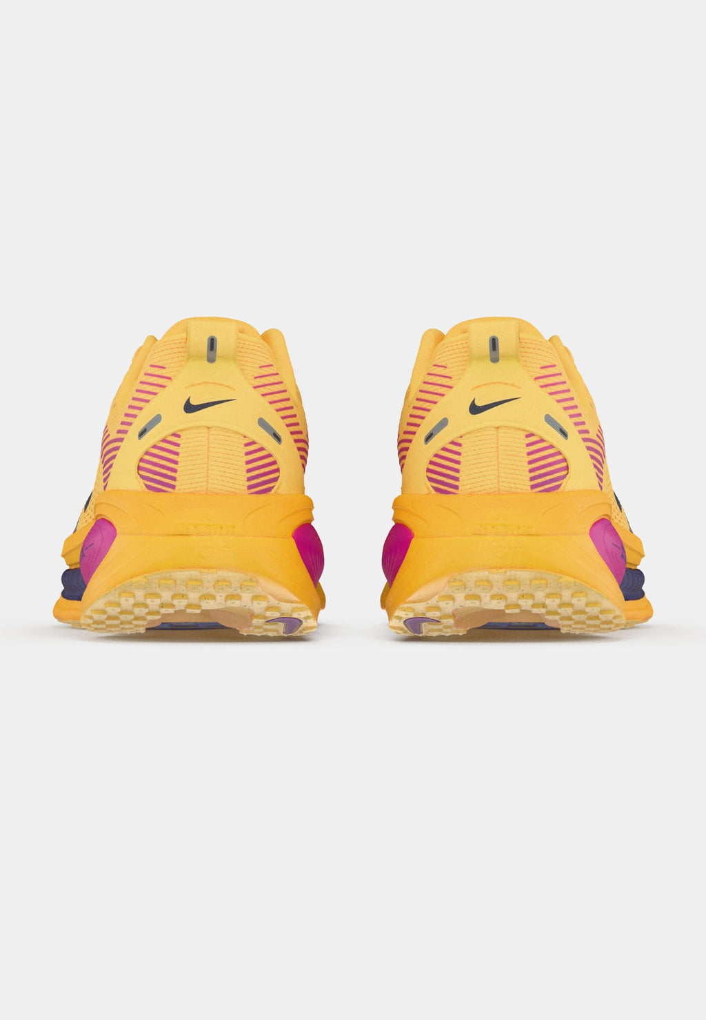 VOMERO UNISEX - Road running shoes - citron pulse/blue void/laser orange/hyper violet/indigo burst/volt