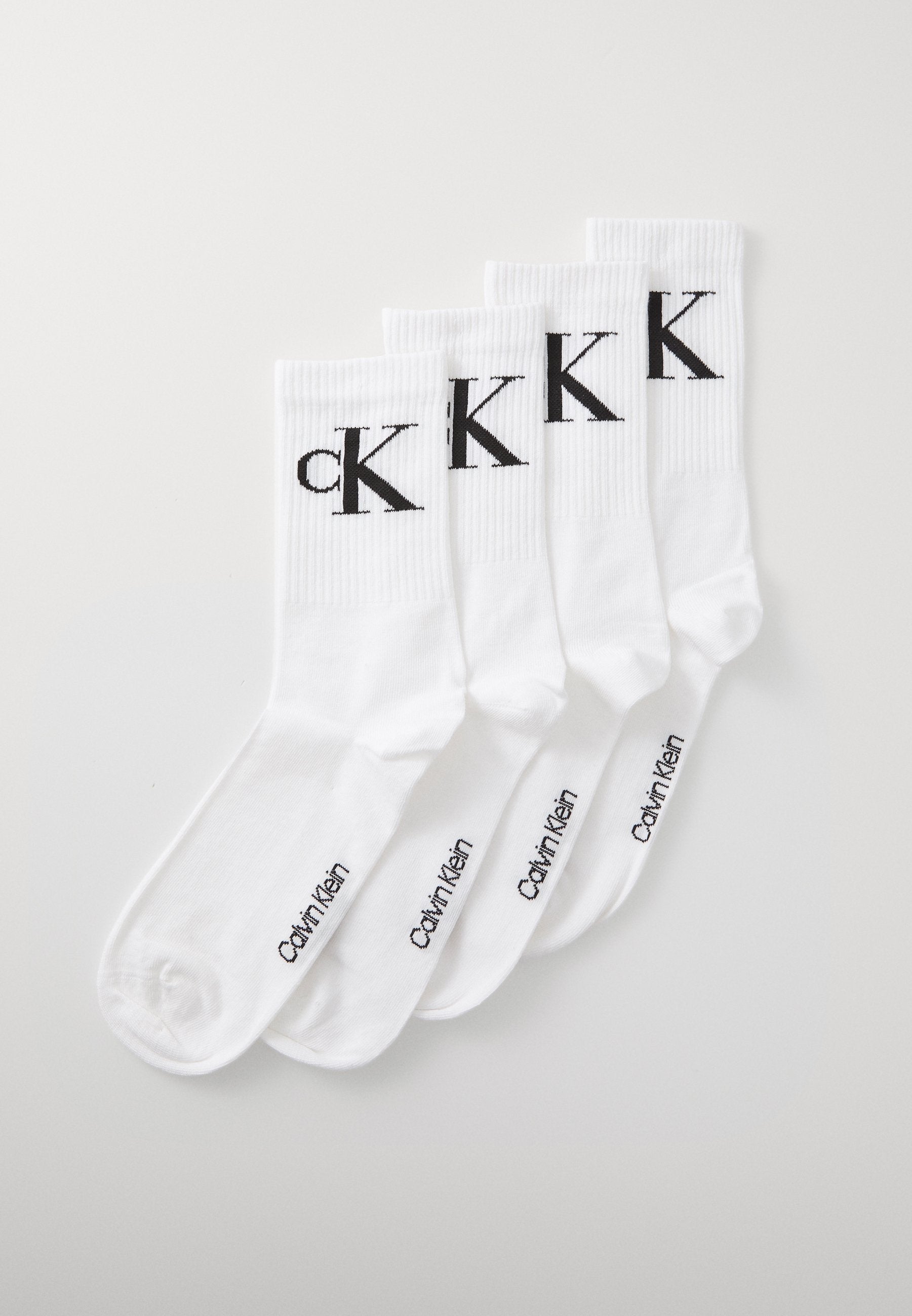 MONOGRAM 4'LÜ PAKET - Çorap - beyaz
