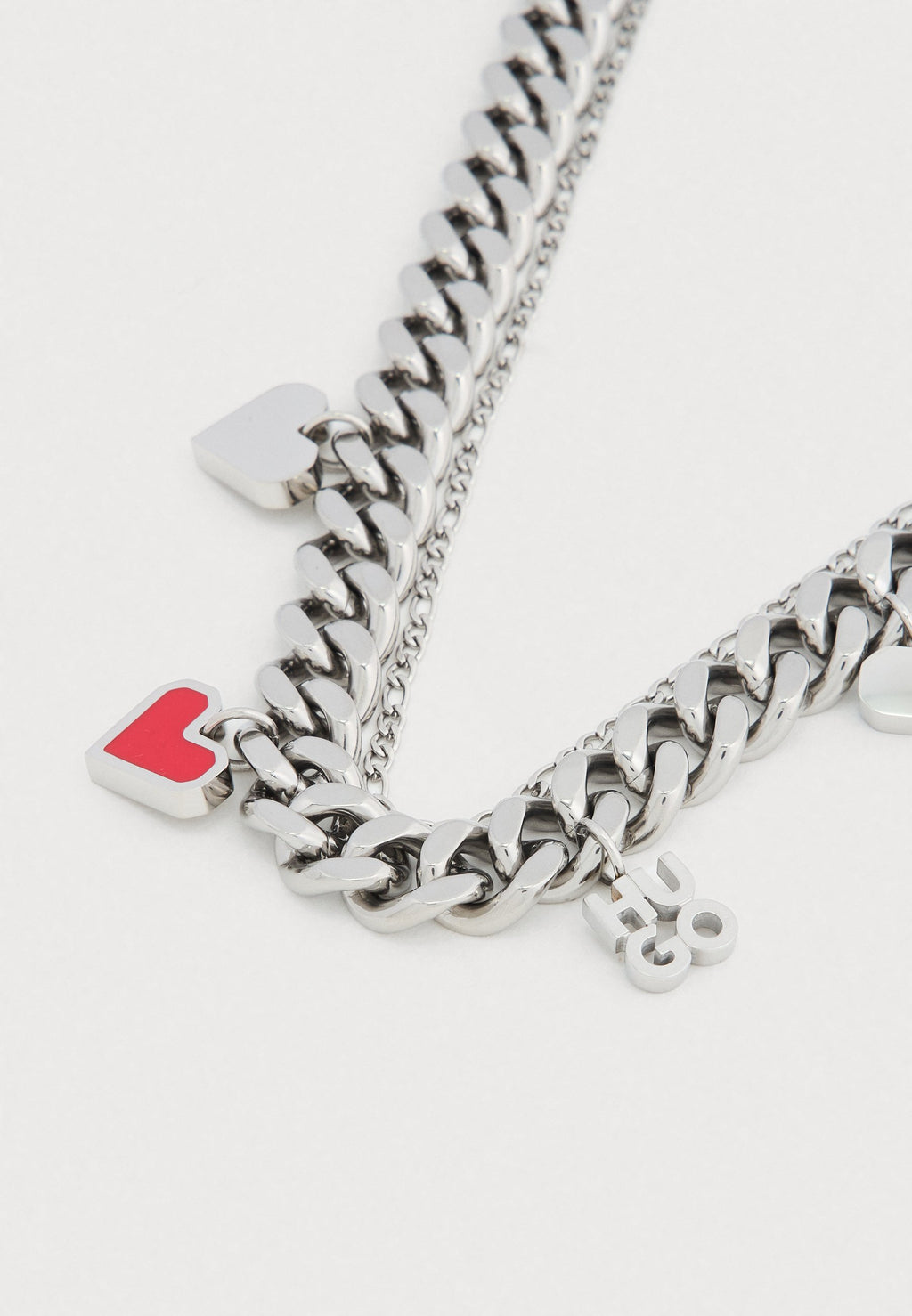 VALENTIN CHARMS UNISEX - Necklace - silver