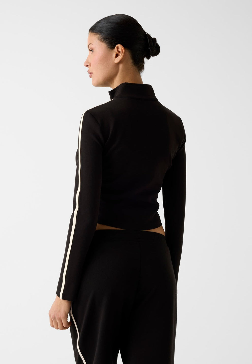 JASMINE - Zip-up sweatshirt - schwarz