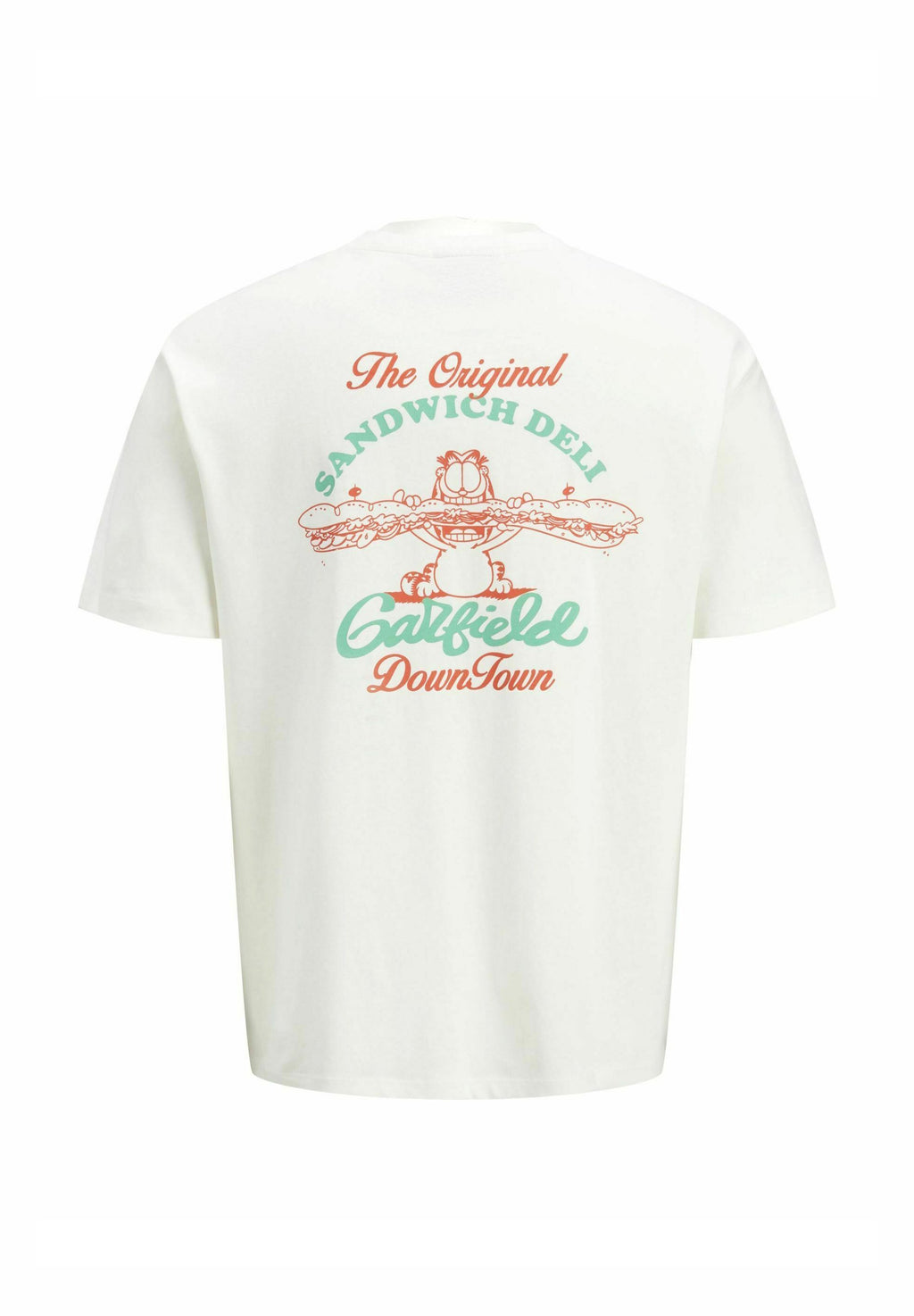 RUNDHALSAUSSCHNITT  - Print T-shirt - white alyssum