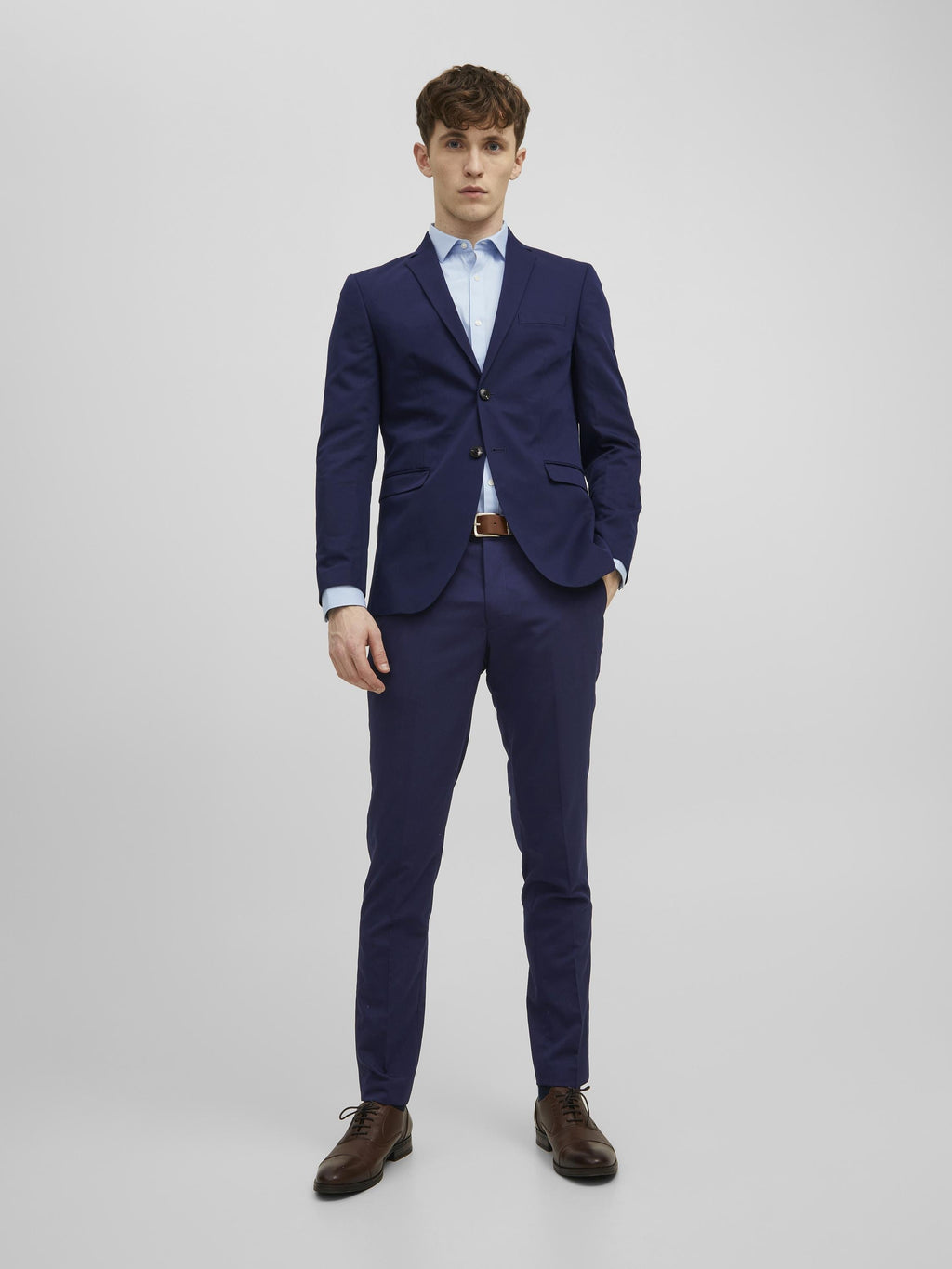 JPRFRANCO SUIT NOOS SET - Costume - bleu médiéval
