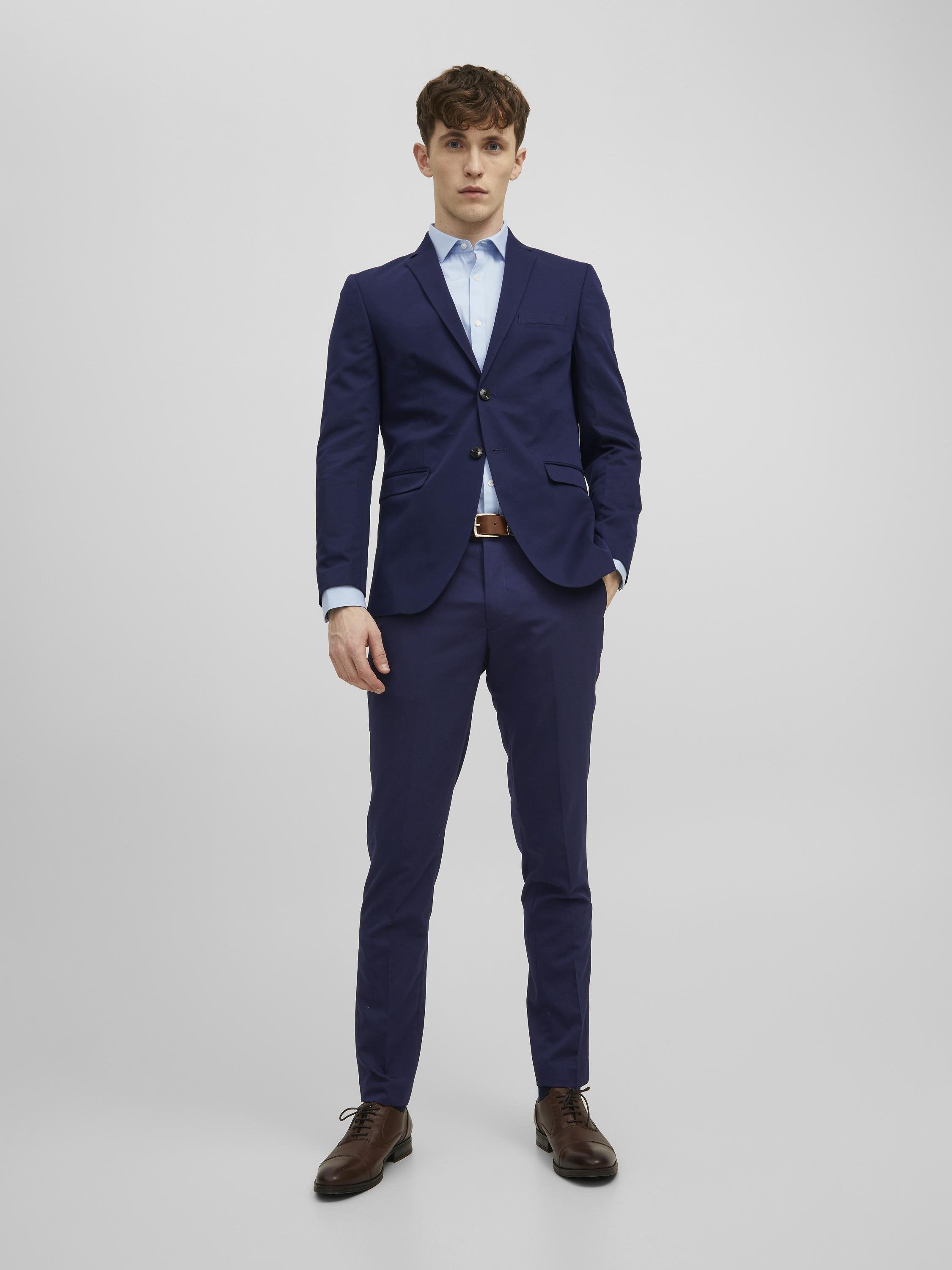 JPRFRANCO SUIT NOOS SET - Costume - bleu médiéval