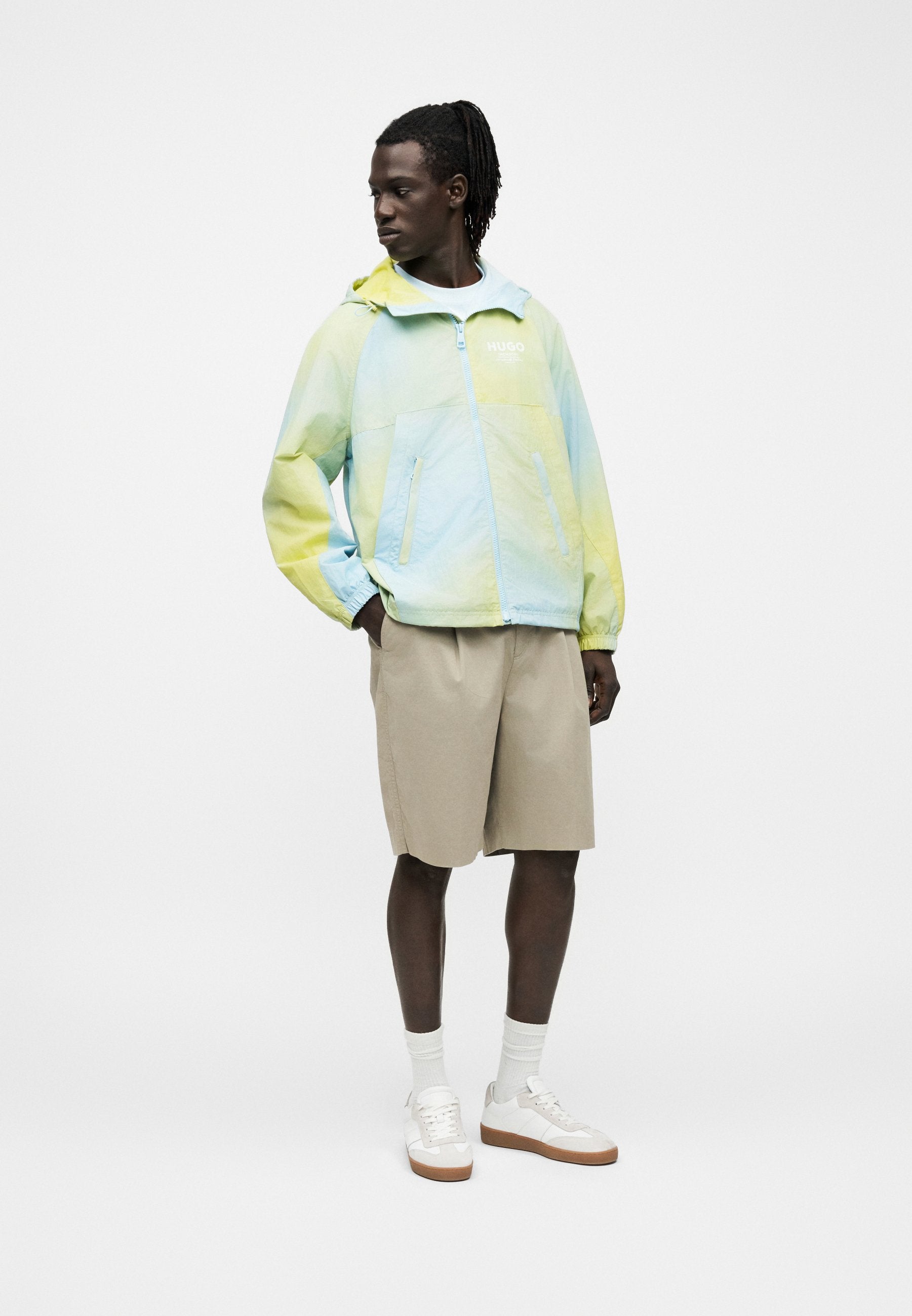 BENTONO - Light jacket - open blue