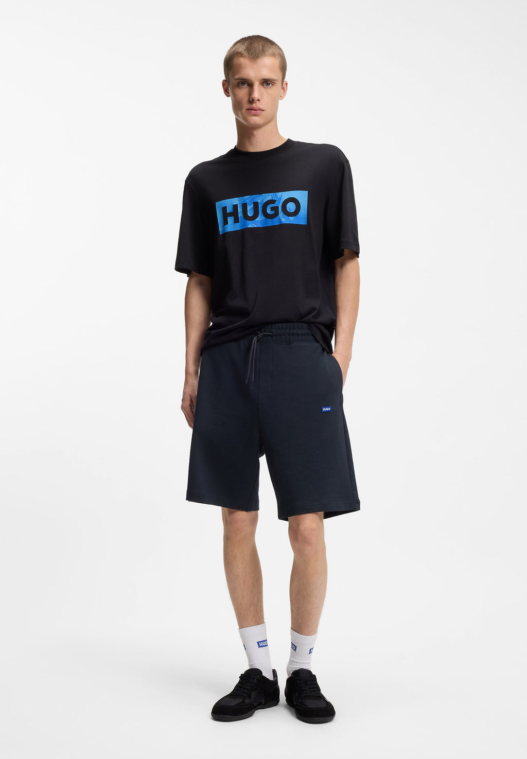 NASENSIO - Tracksuit bottoms - dark blue