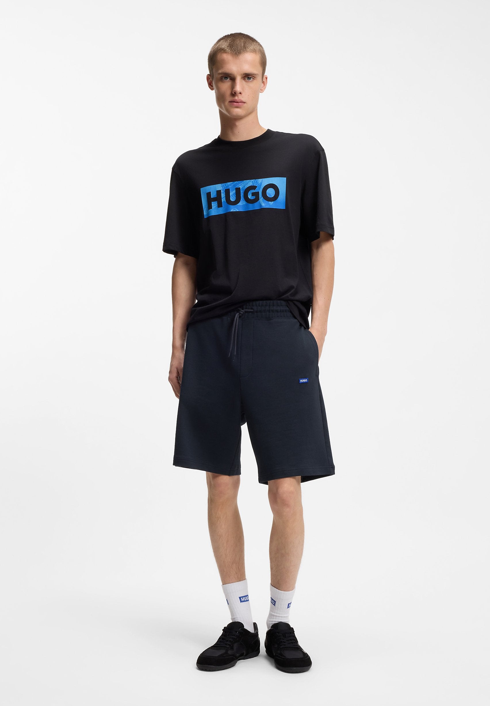 NASENSIO - Tracksuit bottoms - dark blue