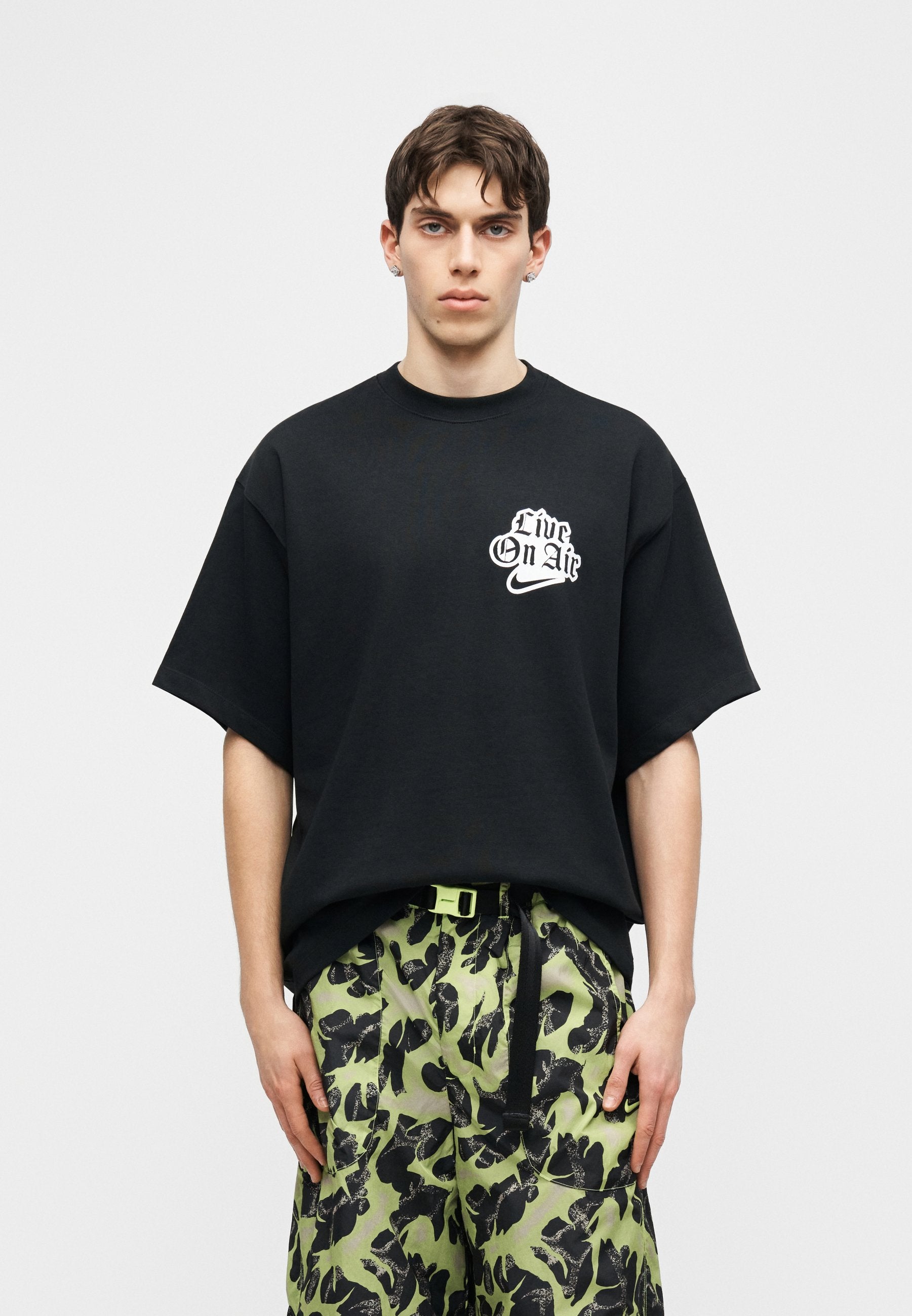 SOLO TEE UNISEX - Print T-shirt - black/white