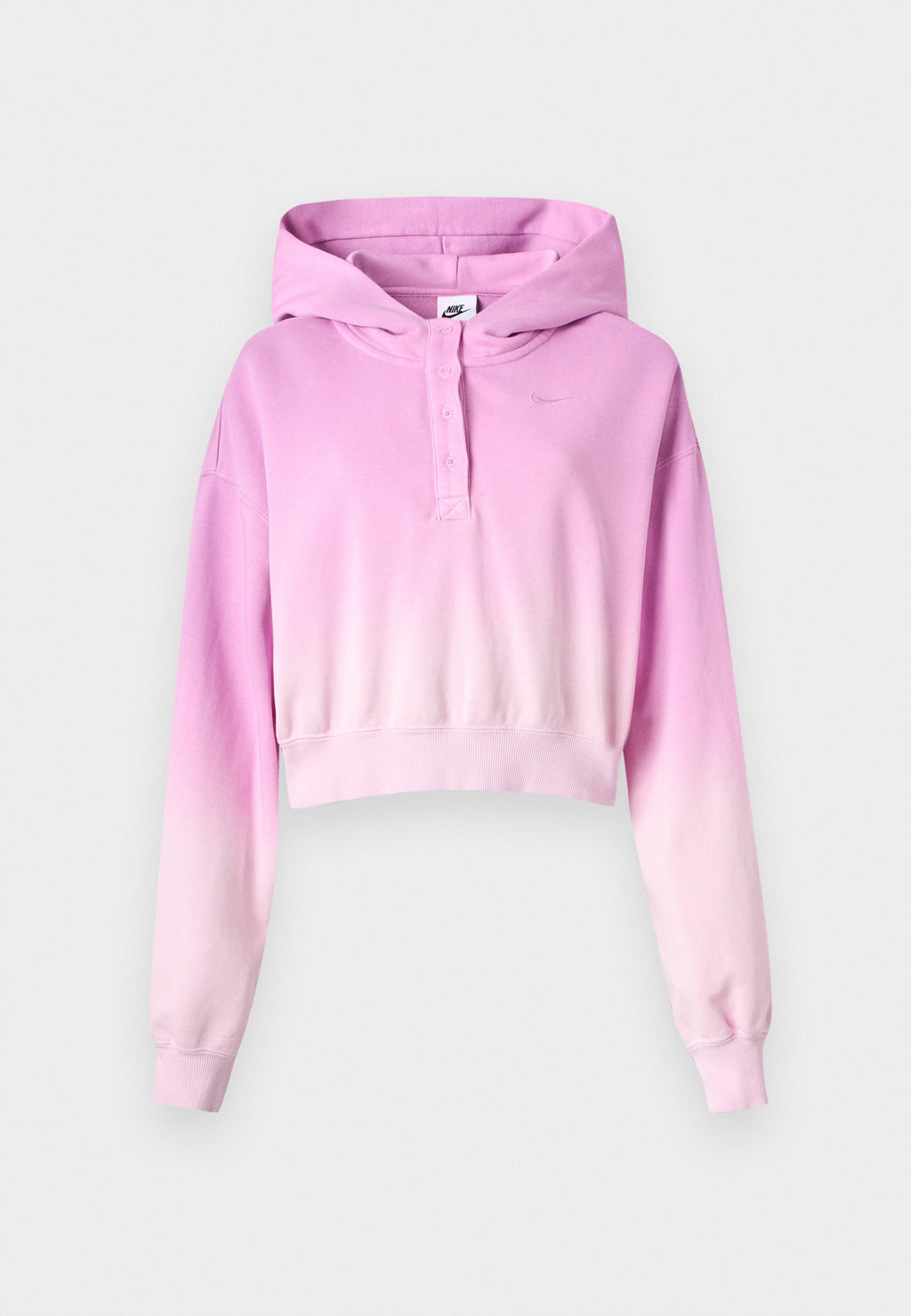 Sweat à capuche - rose mousse/magenta