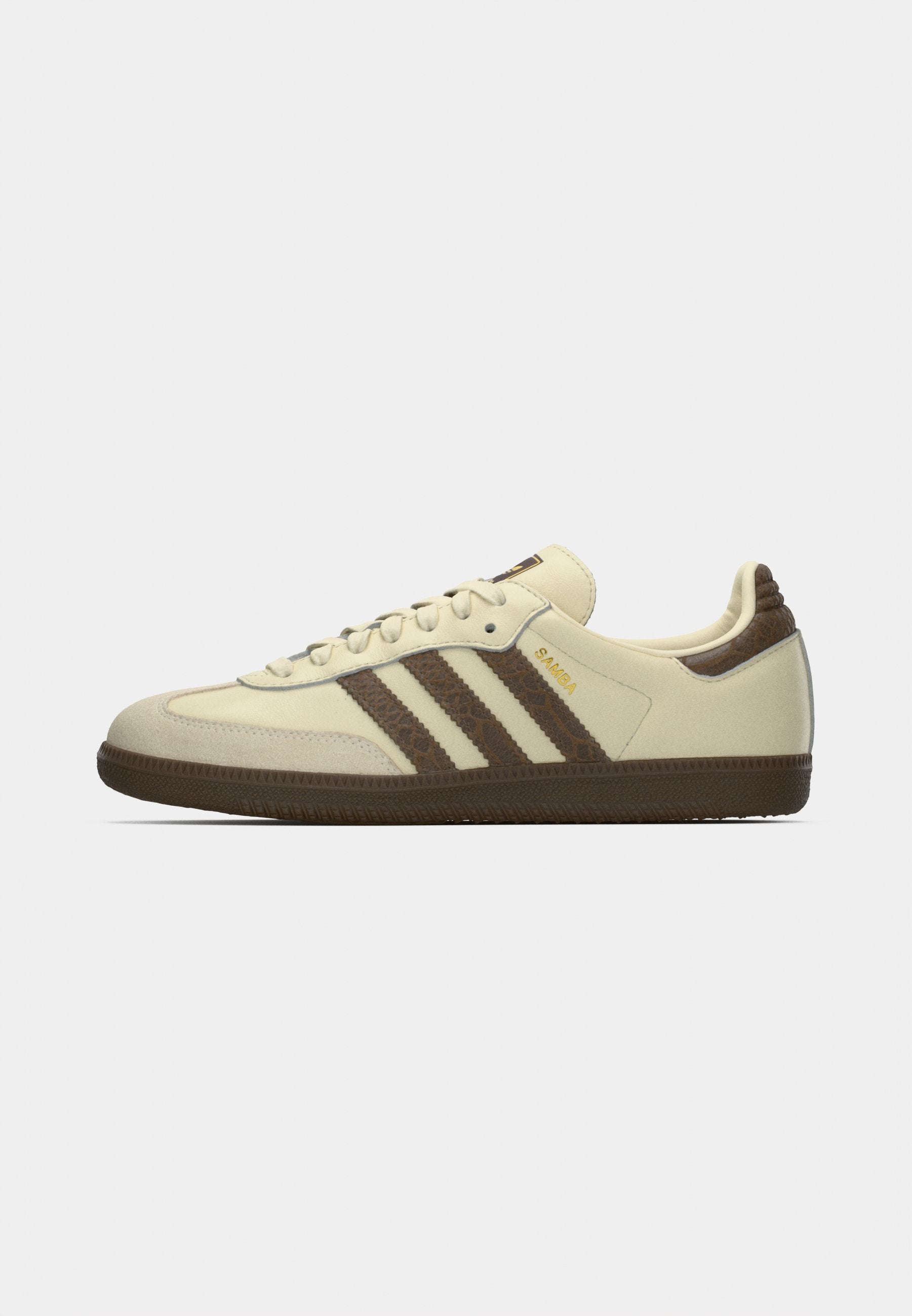 SAMBA OG W - Trainers - cream white/earth strata/maroon
