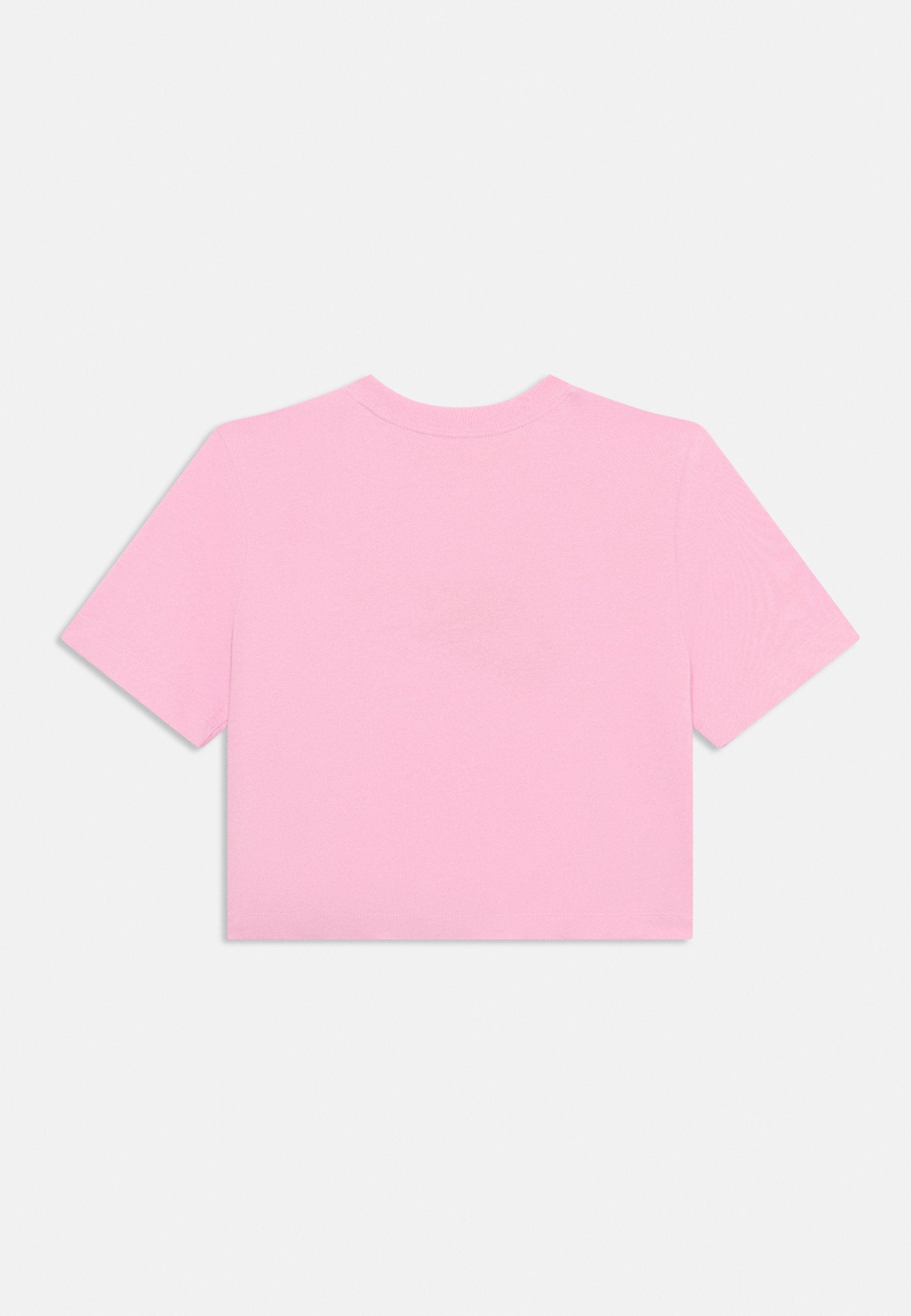 تي شيرت مطبوع TEE CROP FUTURA - وردي