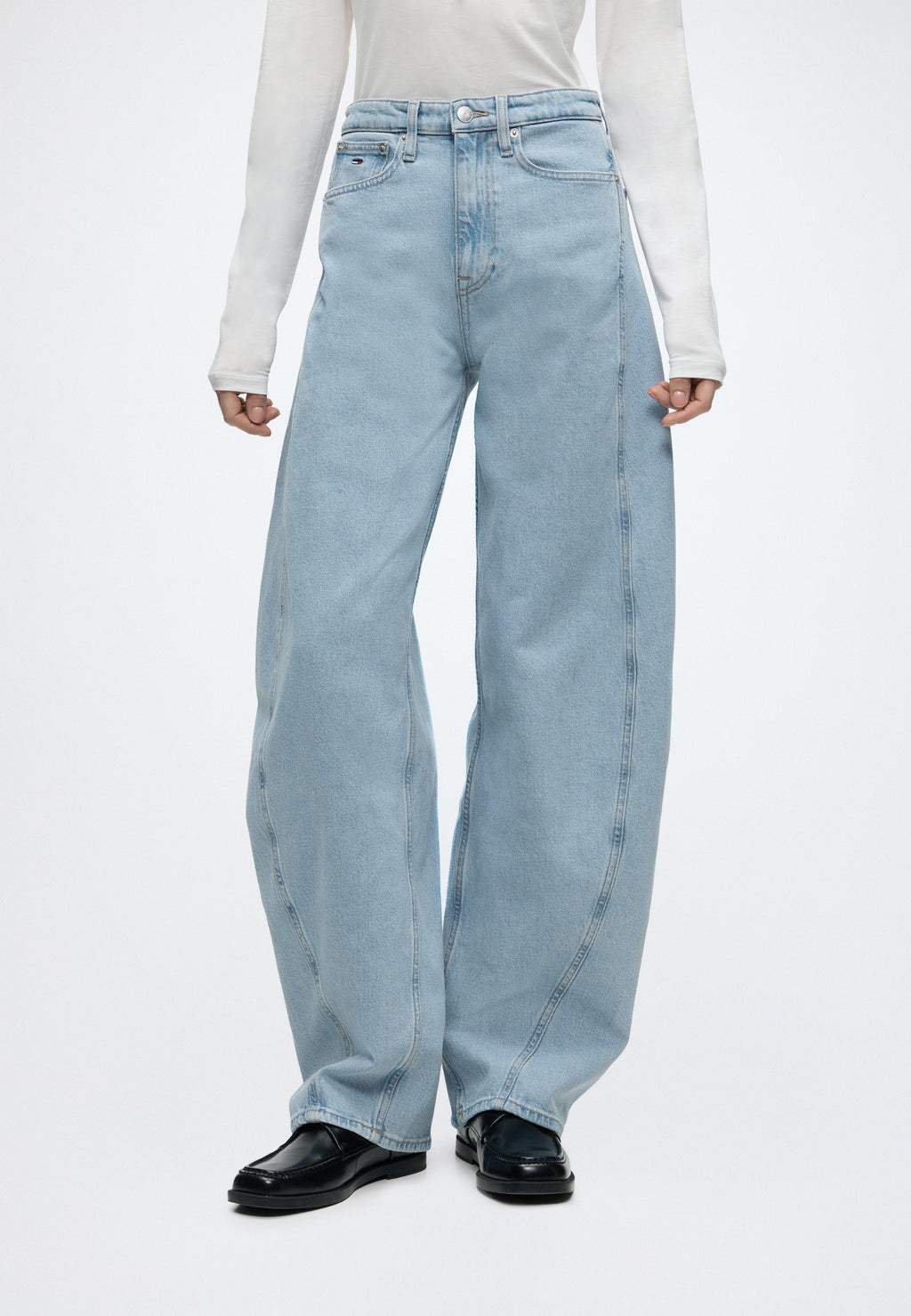 ELLA - Relaxed fit jeans - denim light