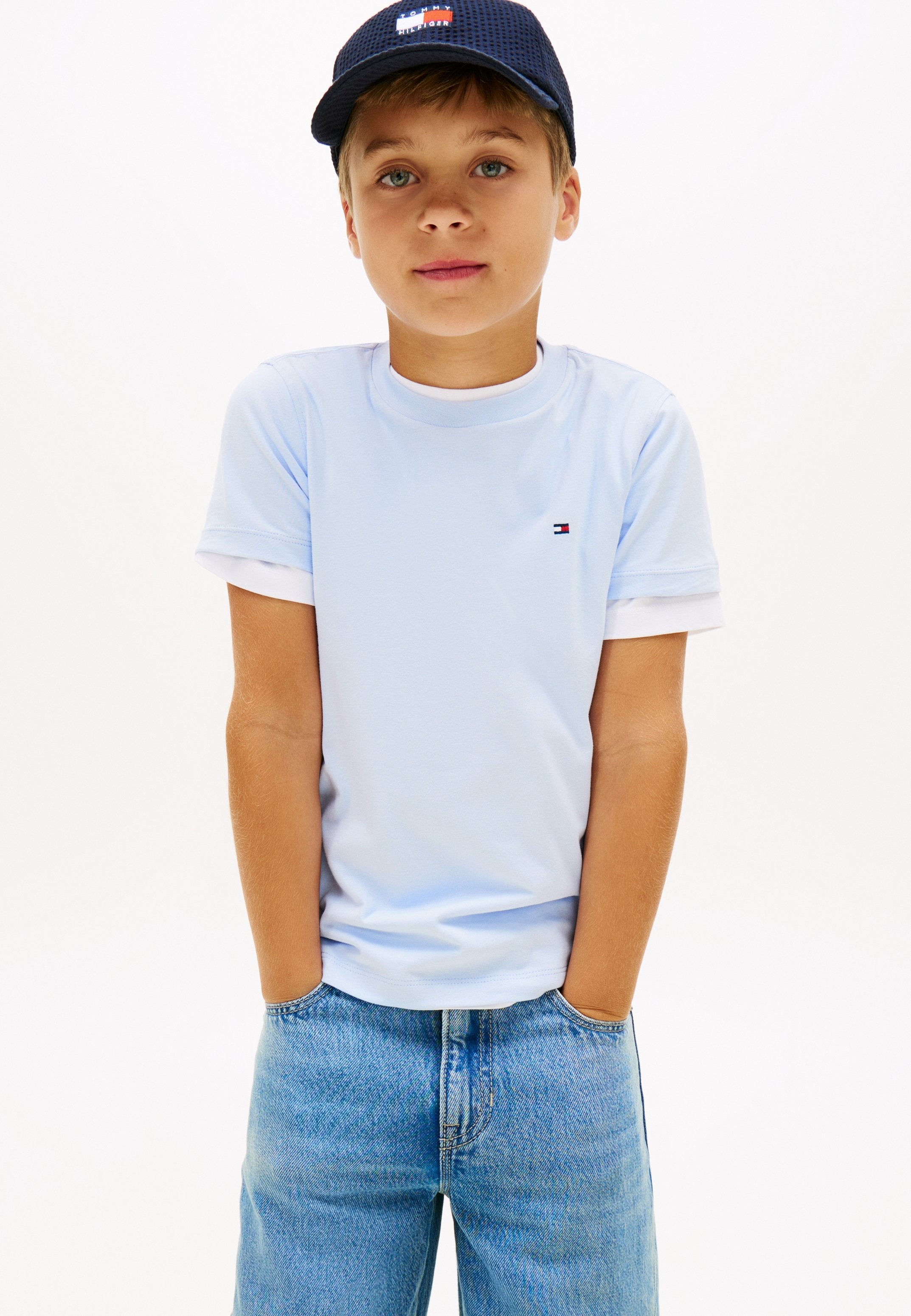 ESSENTIAL TEE UNISEX - Basic T-shirt - sweet blue