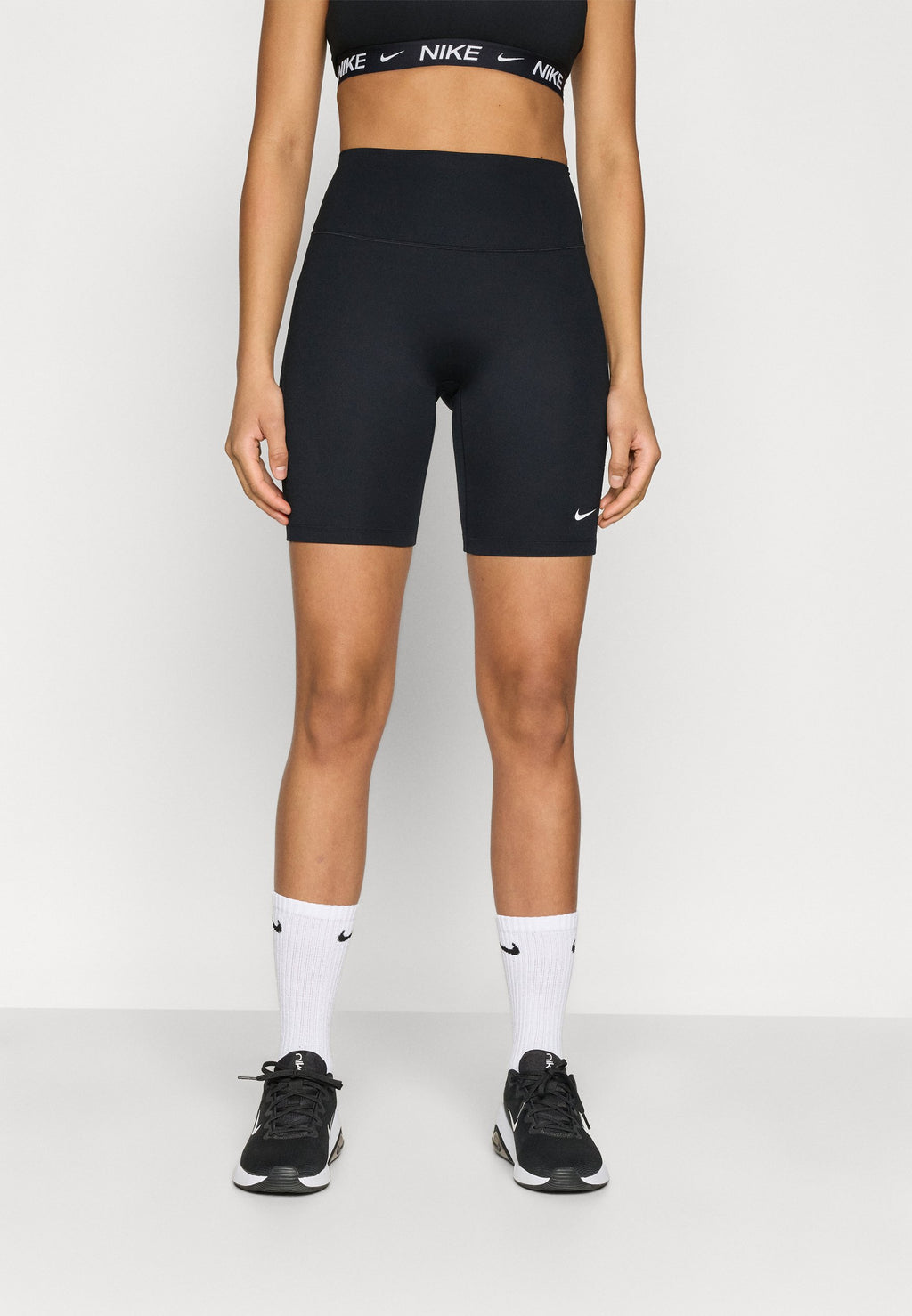 ONE - Leggings - black/white
