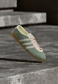 GAZELLE PRO - Trainers - silver-coloured green/footwear white/off white