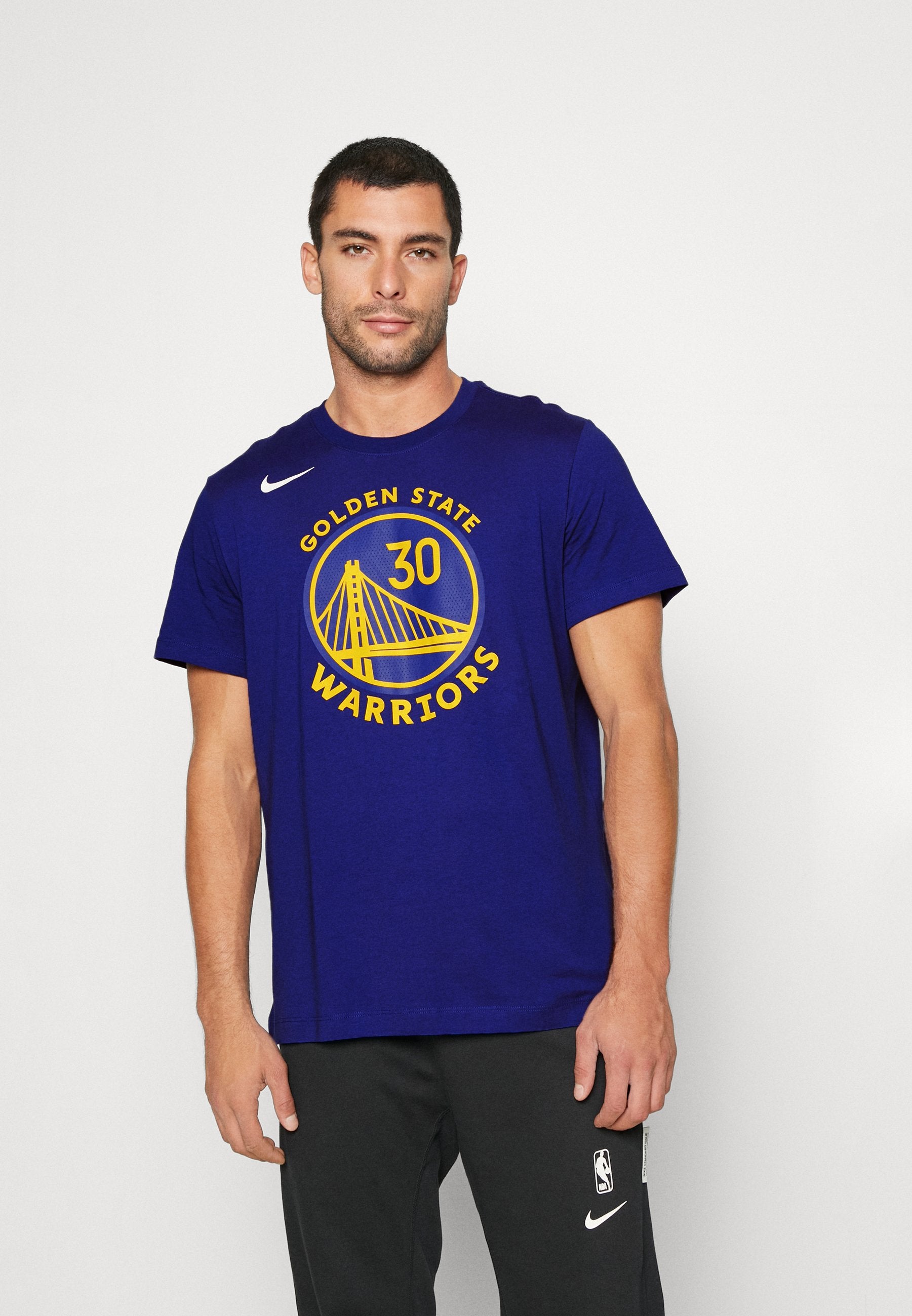 NBA GOLDEN STATE WARRIORS STEPH CURRY NAME AND NUMBER TEE - Print T-shirt - rush blue/curry stephen