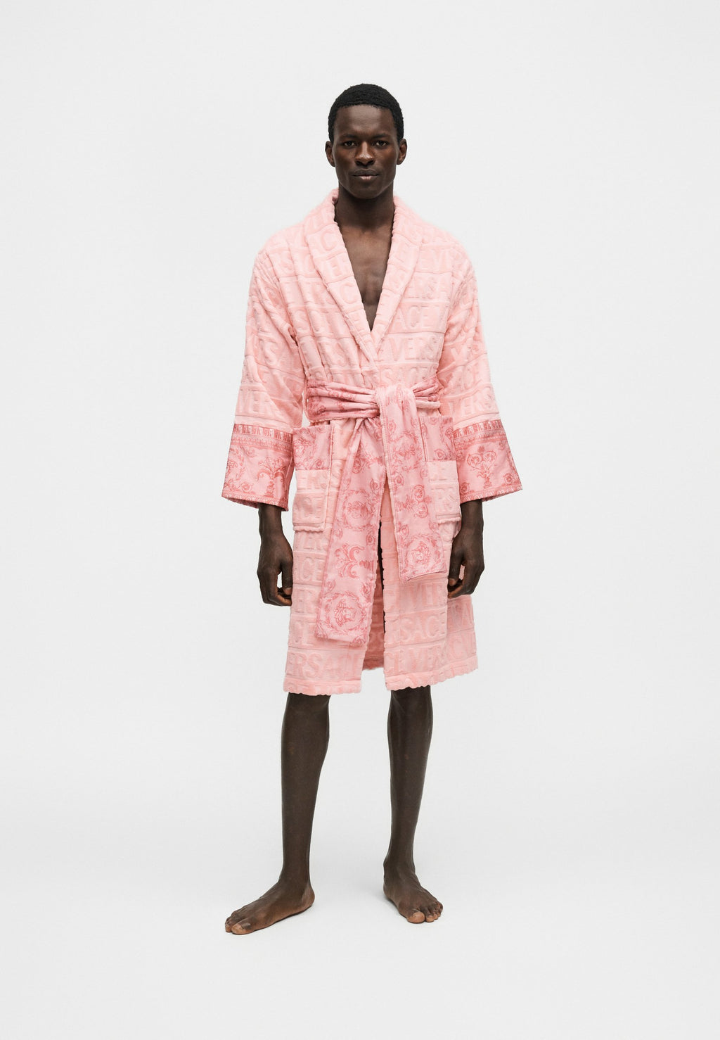 BAROQUE HEART BAROQUE UNISEX - Dressing gown - pink