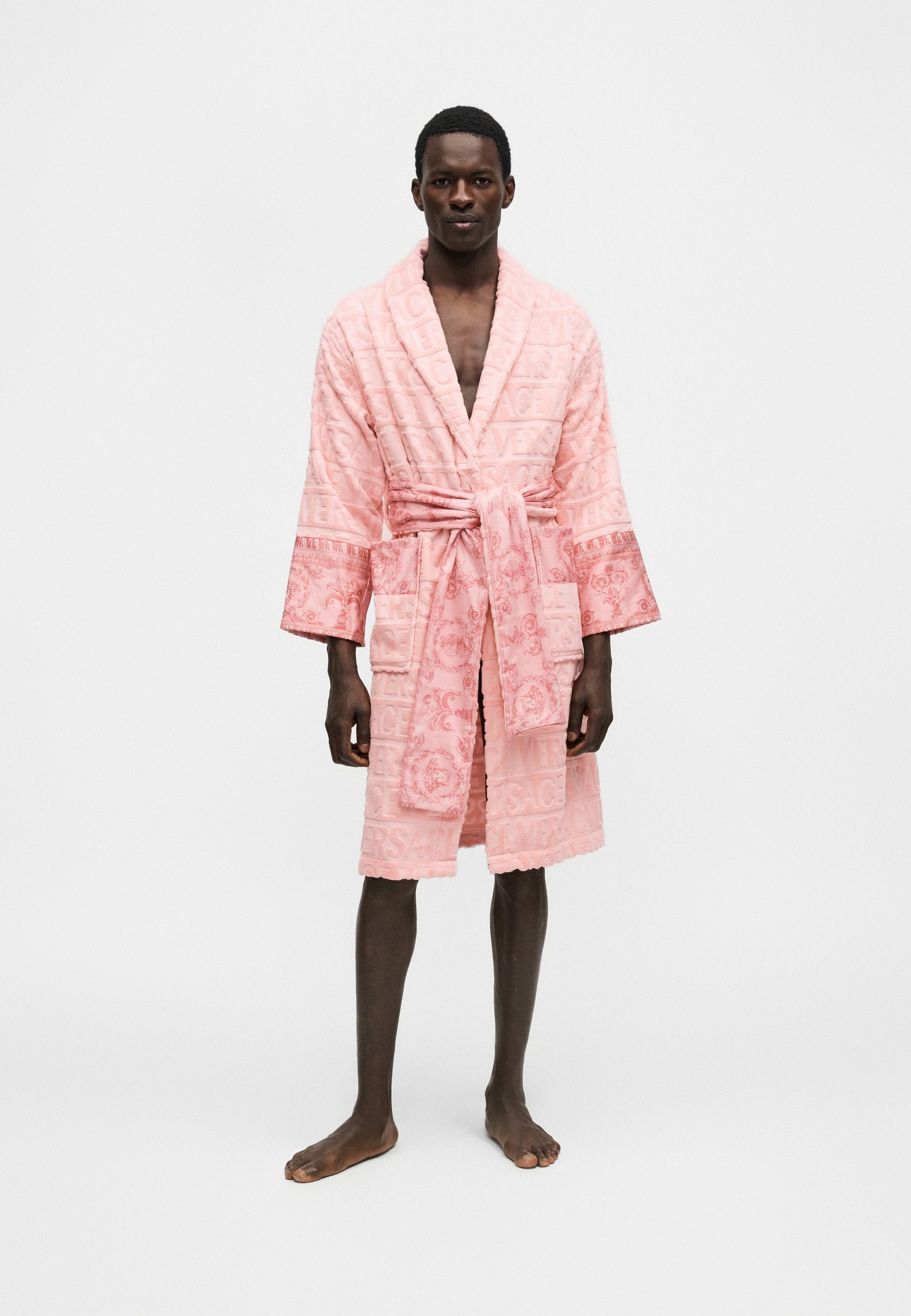 BAROQUE HEART BAROQUE UNISEX - Dressing gown - pink