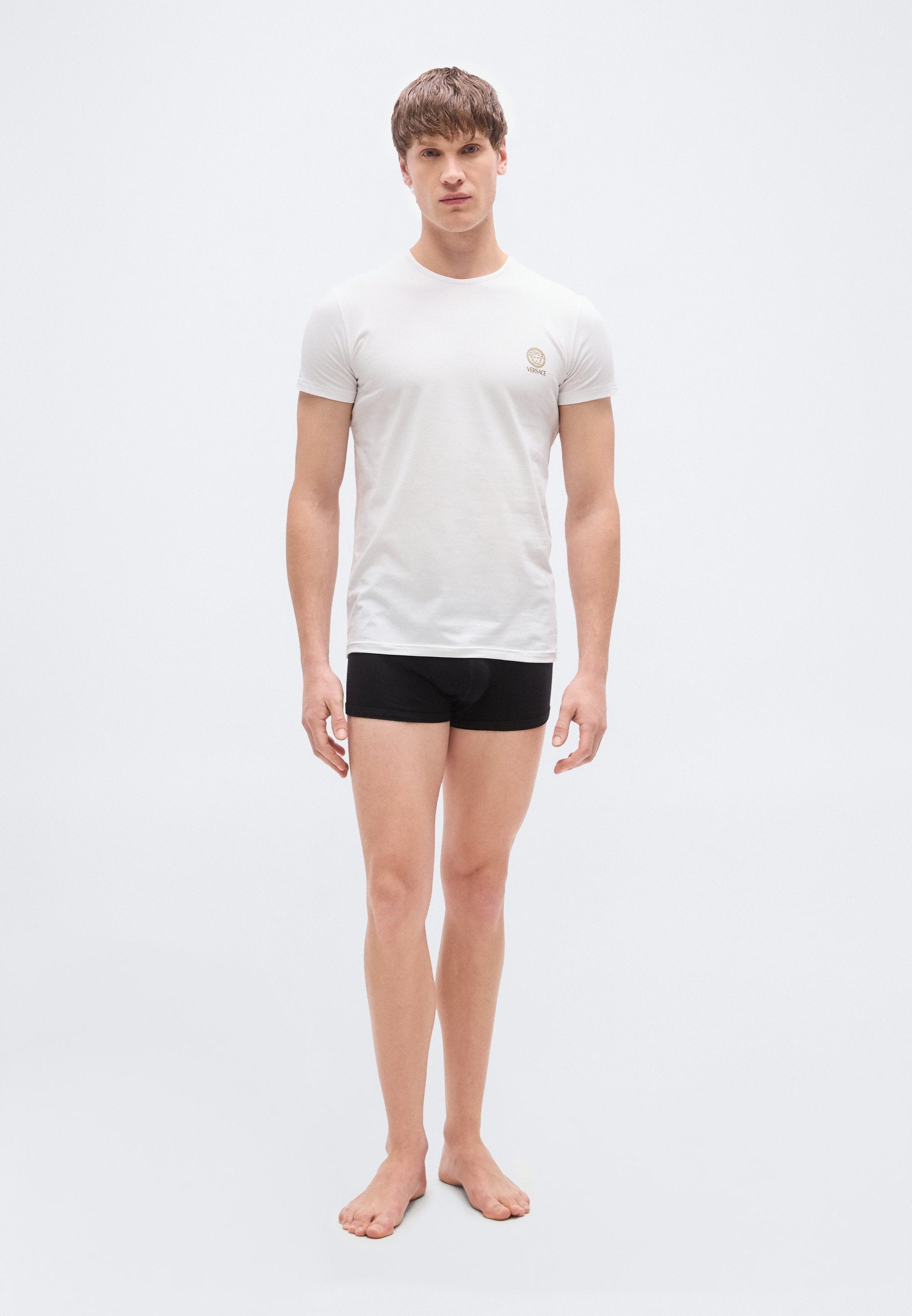 SHORT SLEEVES ROUND NECK - Undershirt - optical white