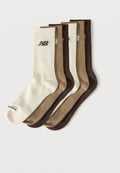 SEASONAL CREW UNISEX 6'LI PAKET - Çoraplar - bej/ekru/kahverengi