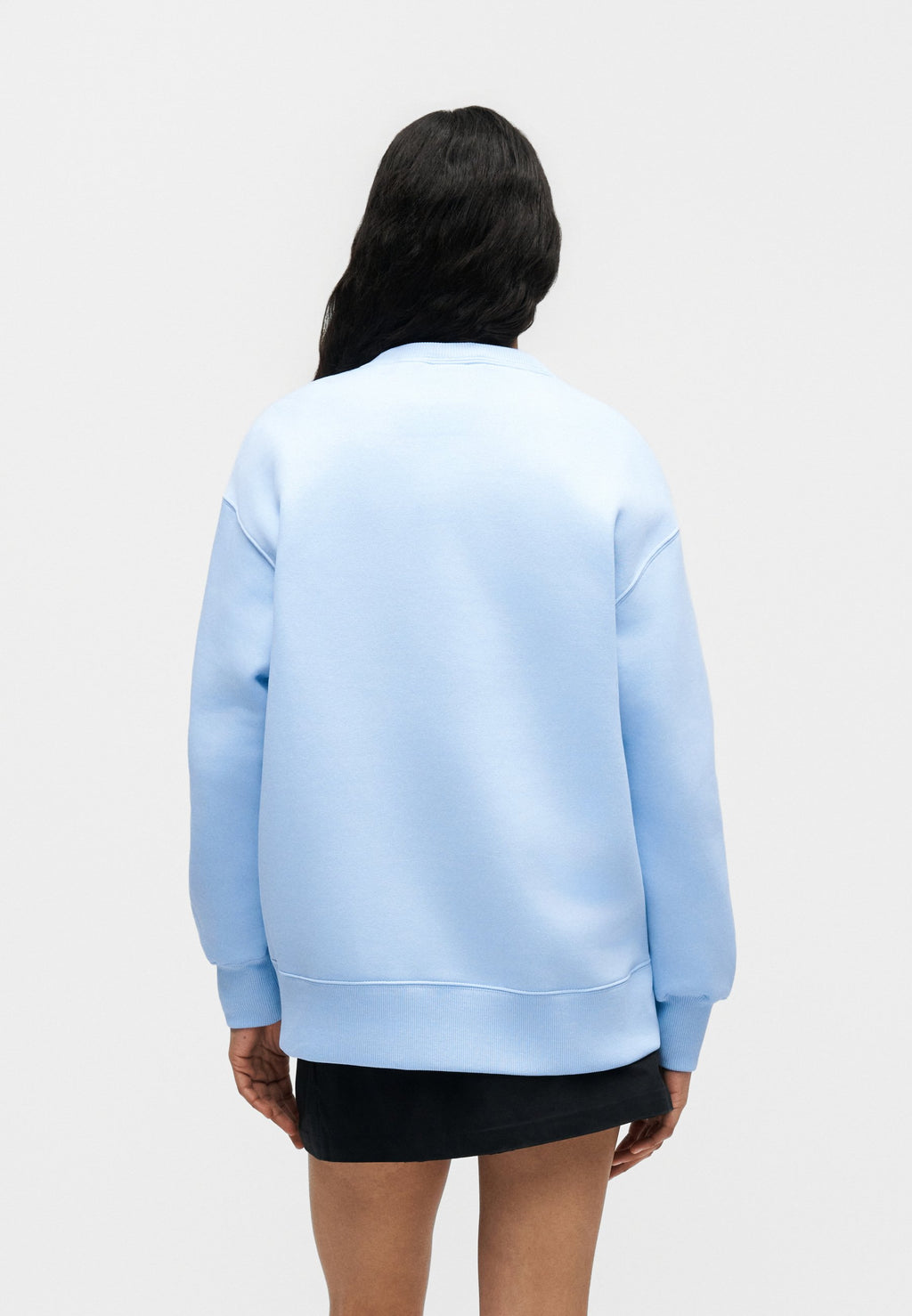 LONG CREW - Sweatshirt - hydrogen blue/sail