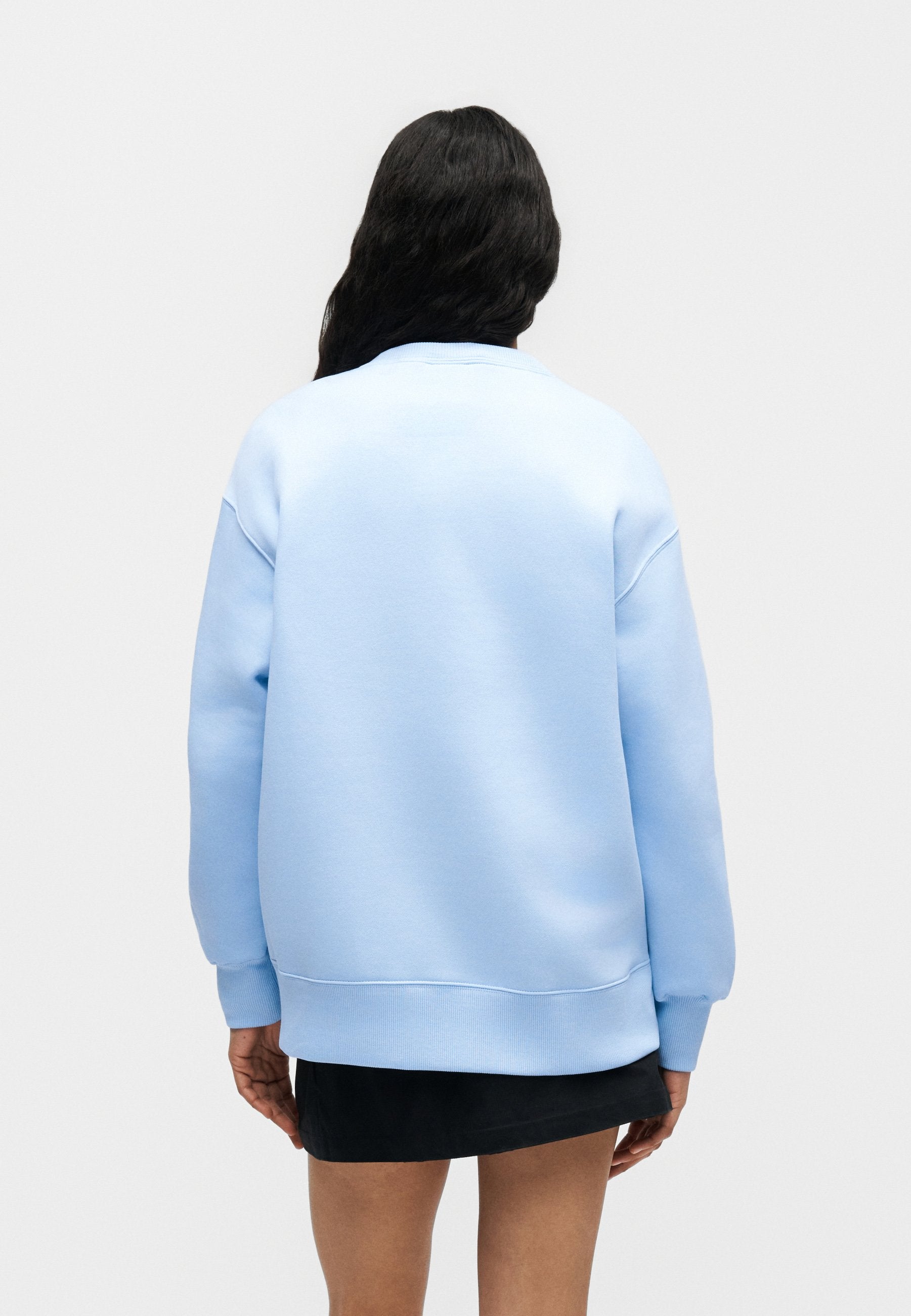 LONG CREW - Sweatshirt - hydrogen blue/sail