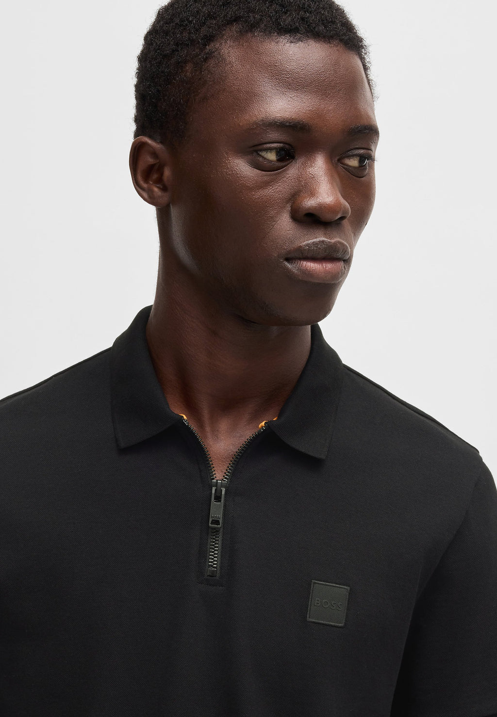 PASSERZIP - Polo shirt - black one