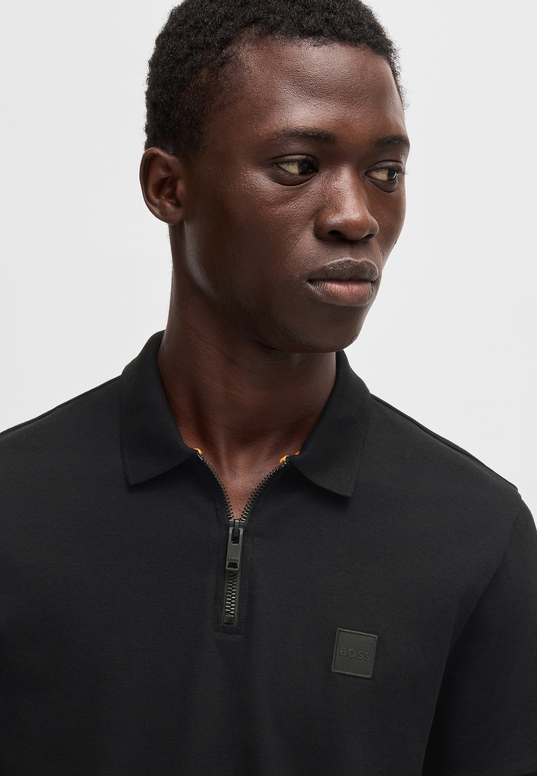 PASSERZIP - Polo shirt - black one