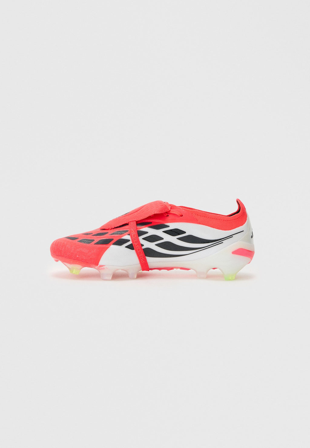 PREDATOR ELITE FOLD OVER TONGUE - Firm-ground football boots - lucid red/core black/white