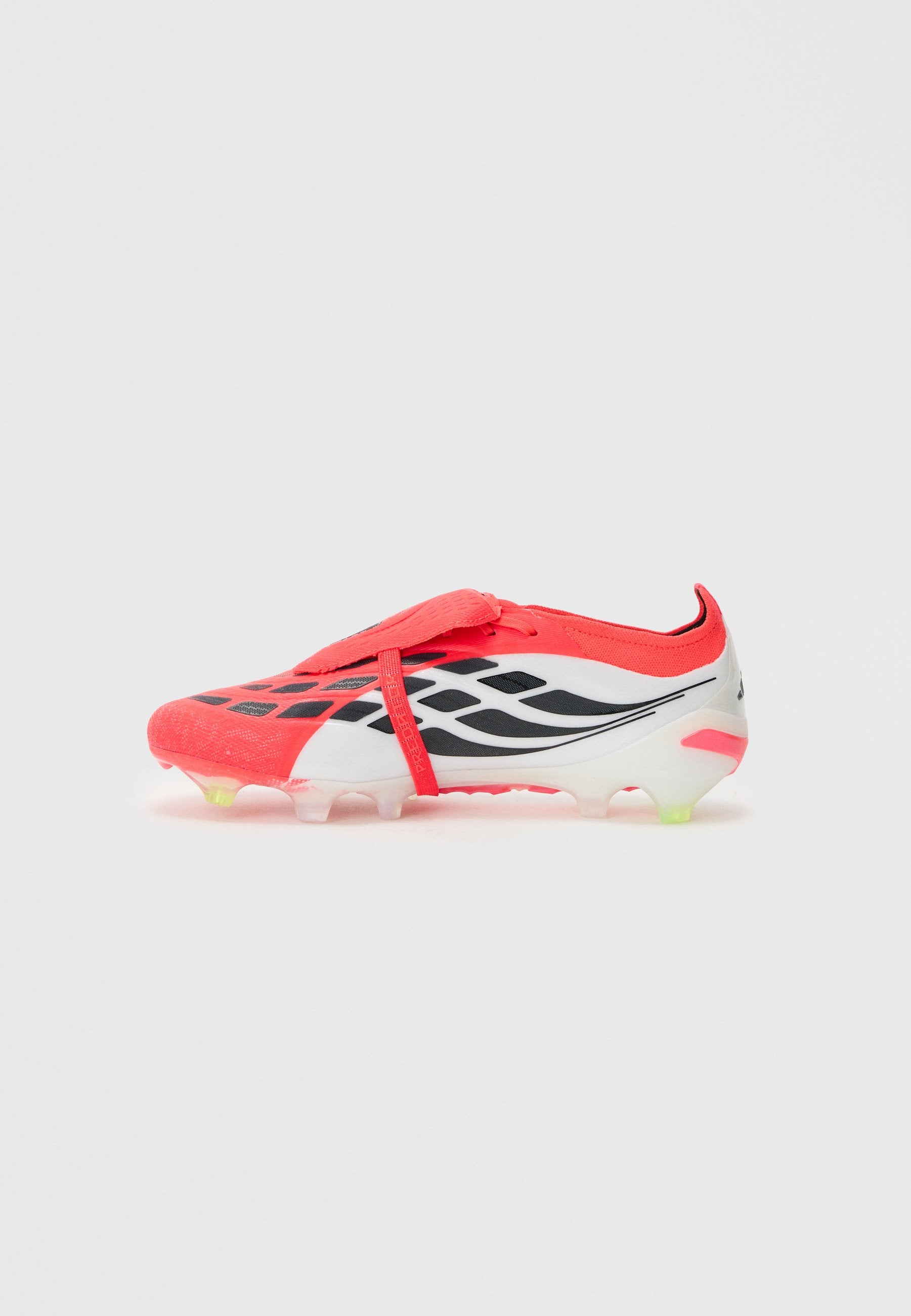PREDATOR ELITE FOLD OVER TONGUE - Firm-ground football boots - lucid red/core black/white