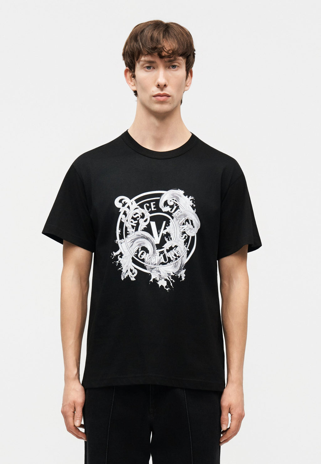 EMBLEM WAVE - Print T-shirt - black