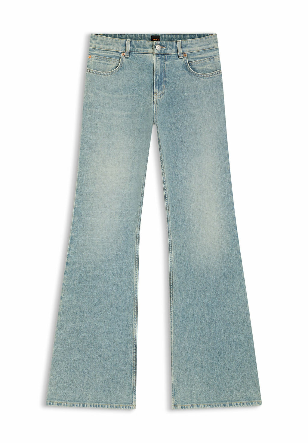 BOSS C_SOFT BOOTCUT 2.0 - Bootcut jeans - blue