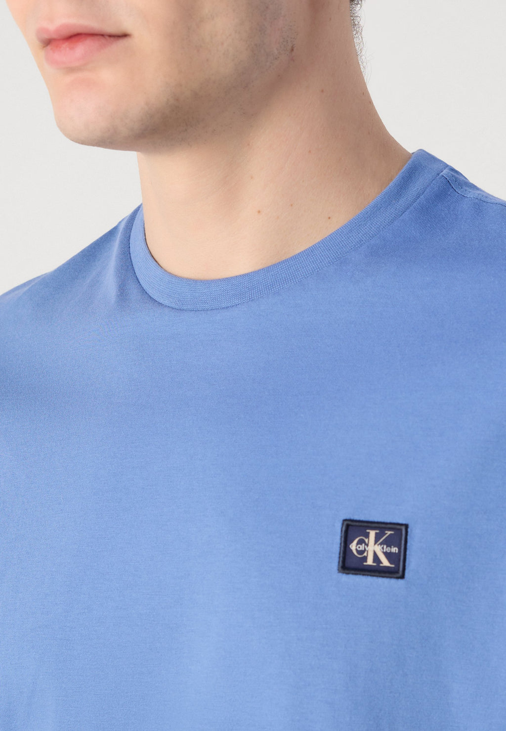 SS BADGE TEE 2'Lİ PAKET - Basic Tişört - siyah/donuk nil mavisi