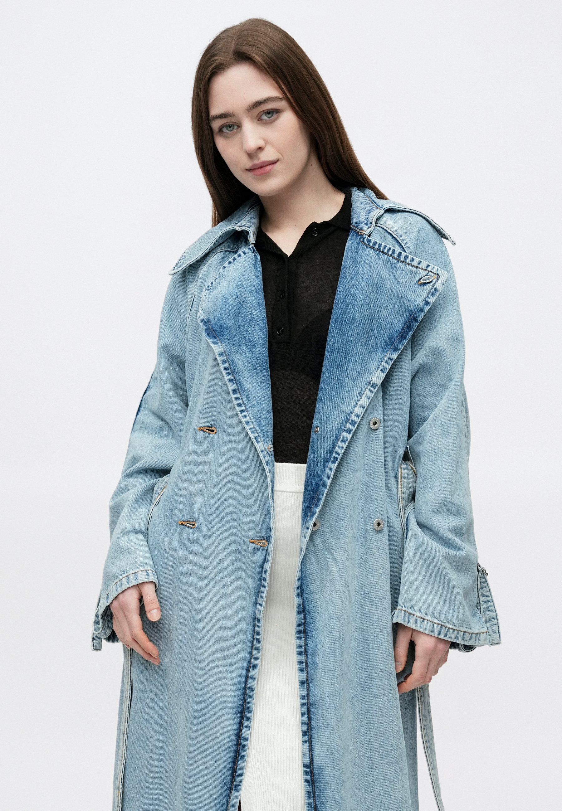 GARENA - Trenchcoat - turquoise/aqua
