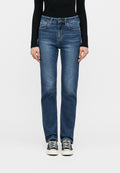 CURVY MED BALFOUR - Straight leg jeans - medium indigo
