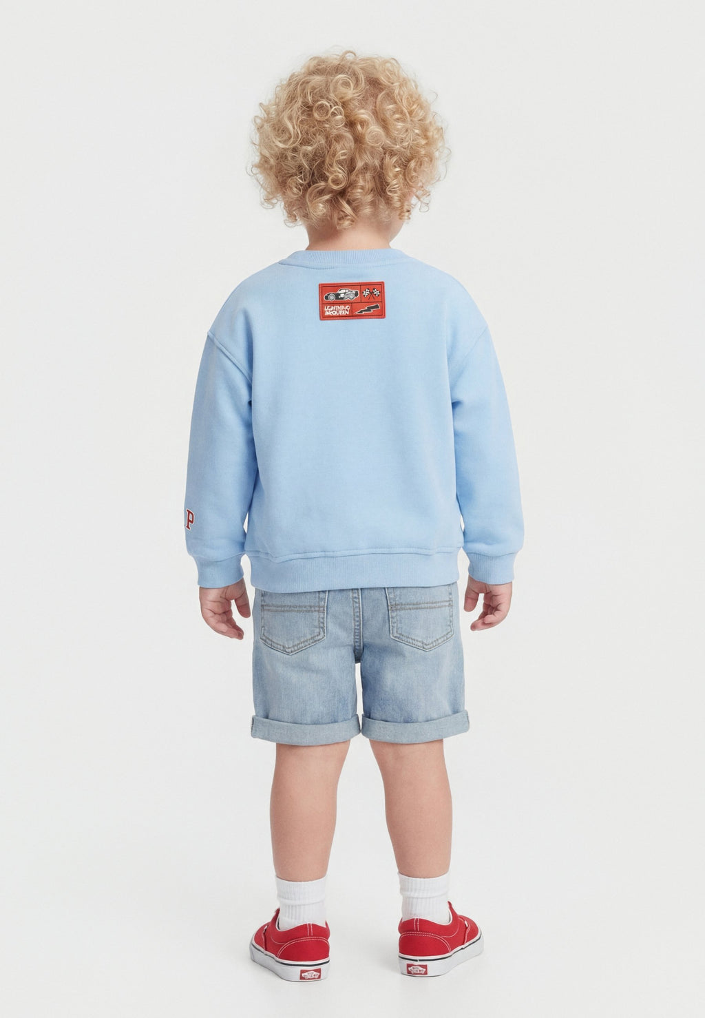CARS CREW - Sweatshirt - light blue